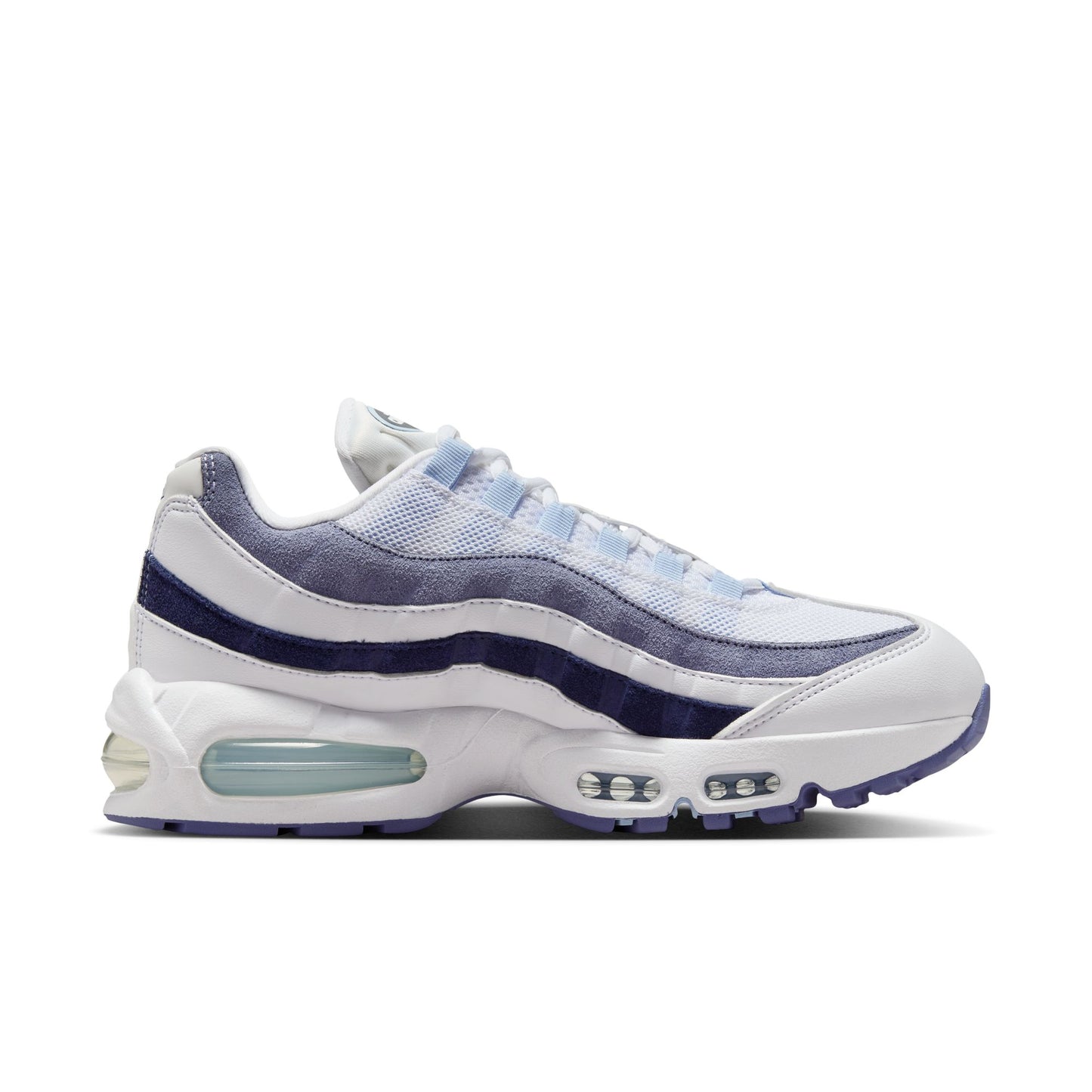 Nike Air Max 95 Women's Shoes Color: White/celestine Blue-world Indigo IB6396-103