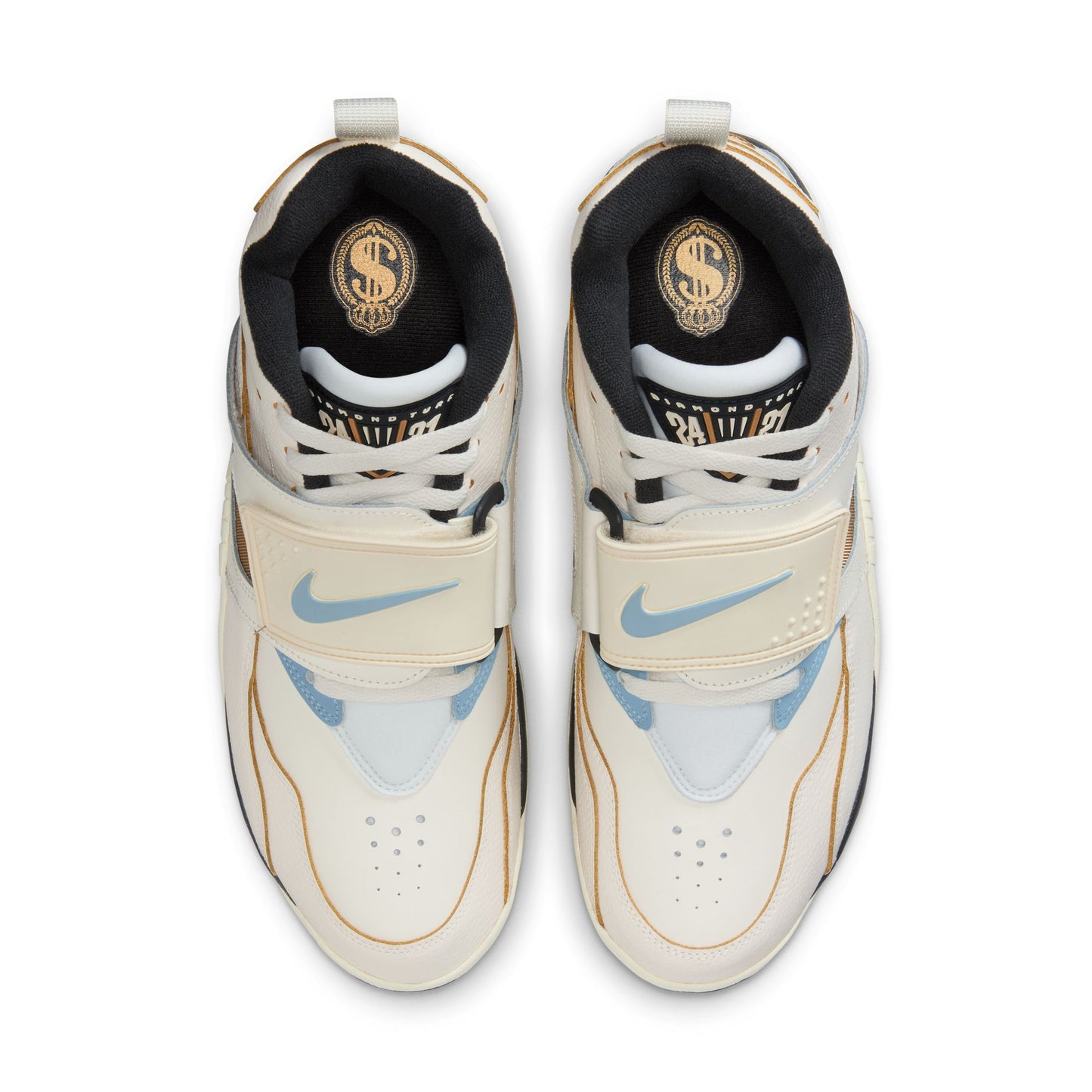 Nike Air Diamond Turf Men's Shoes Color: Sail/mica Blue-coconut Milk-off Noir Style: IF2534-100