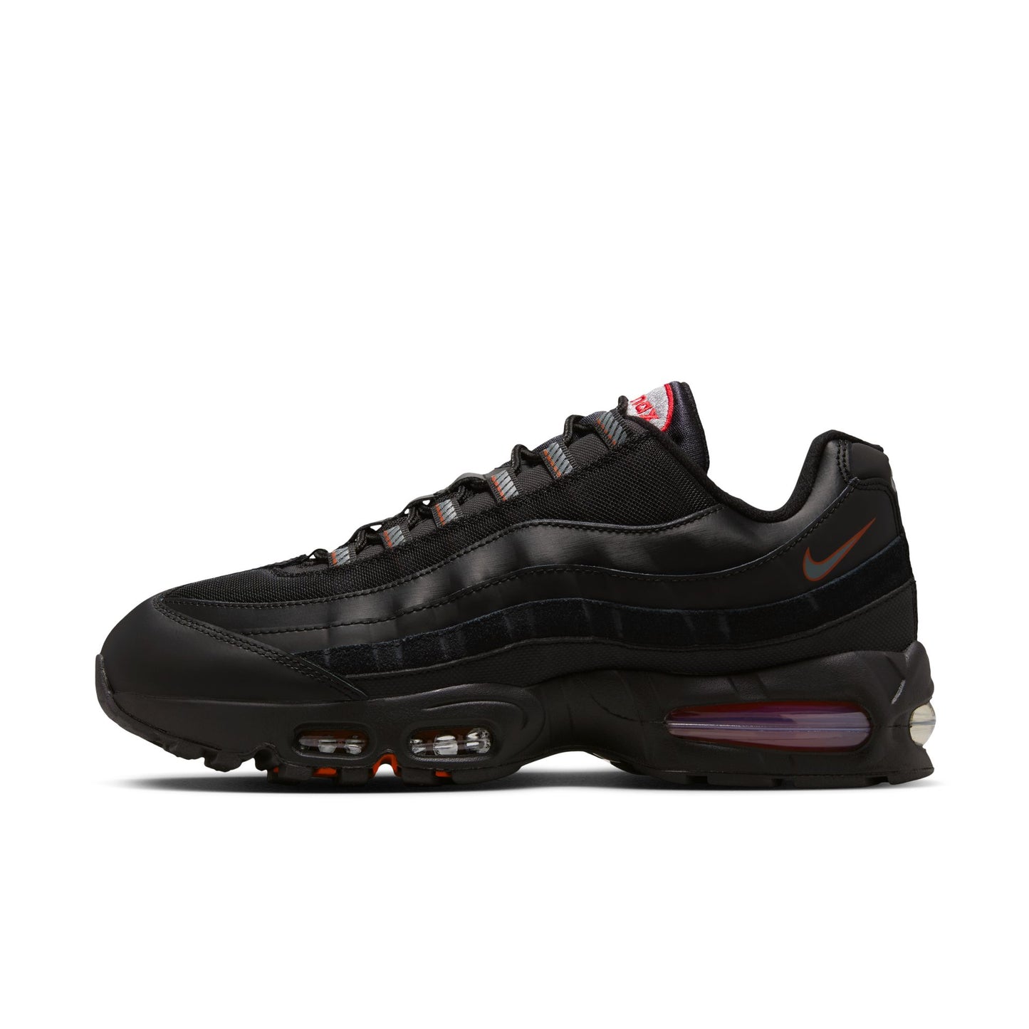 Nike Air Max 95 Big Bubble Black/smoke Grey-university Red-white IH1228-003