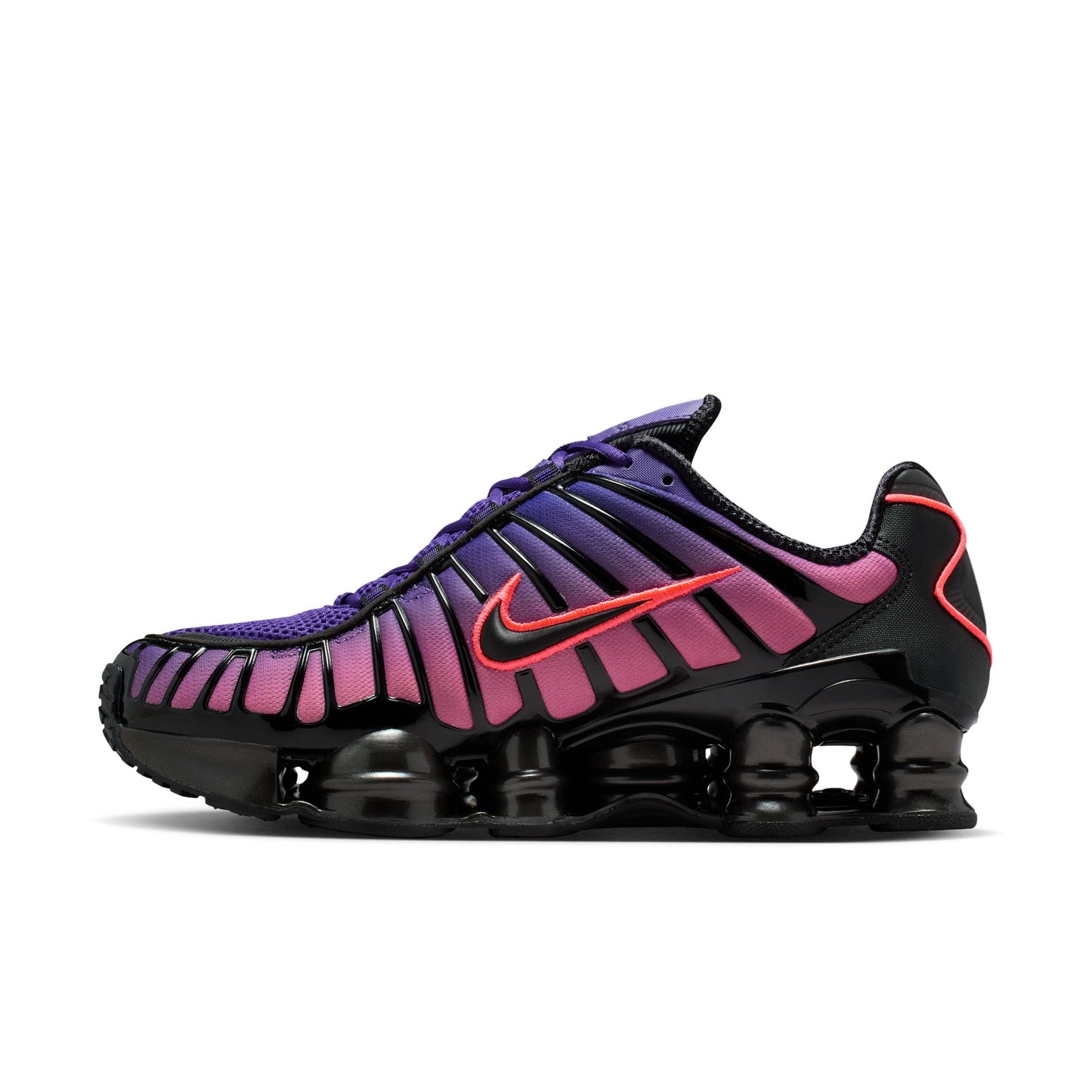 Nike Shox TL Fade Women's Shoes Color: Court Purple/hot Lava-metallic Black Style: IH1336-500