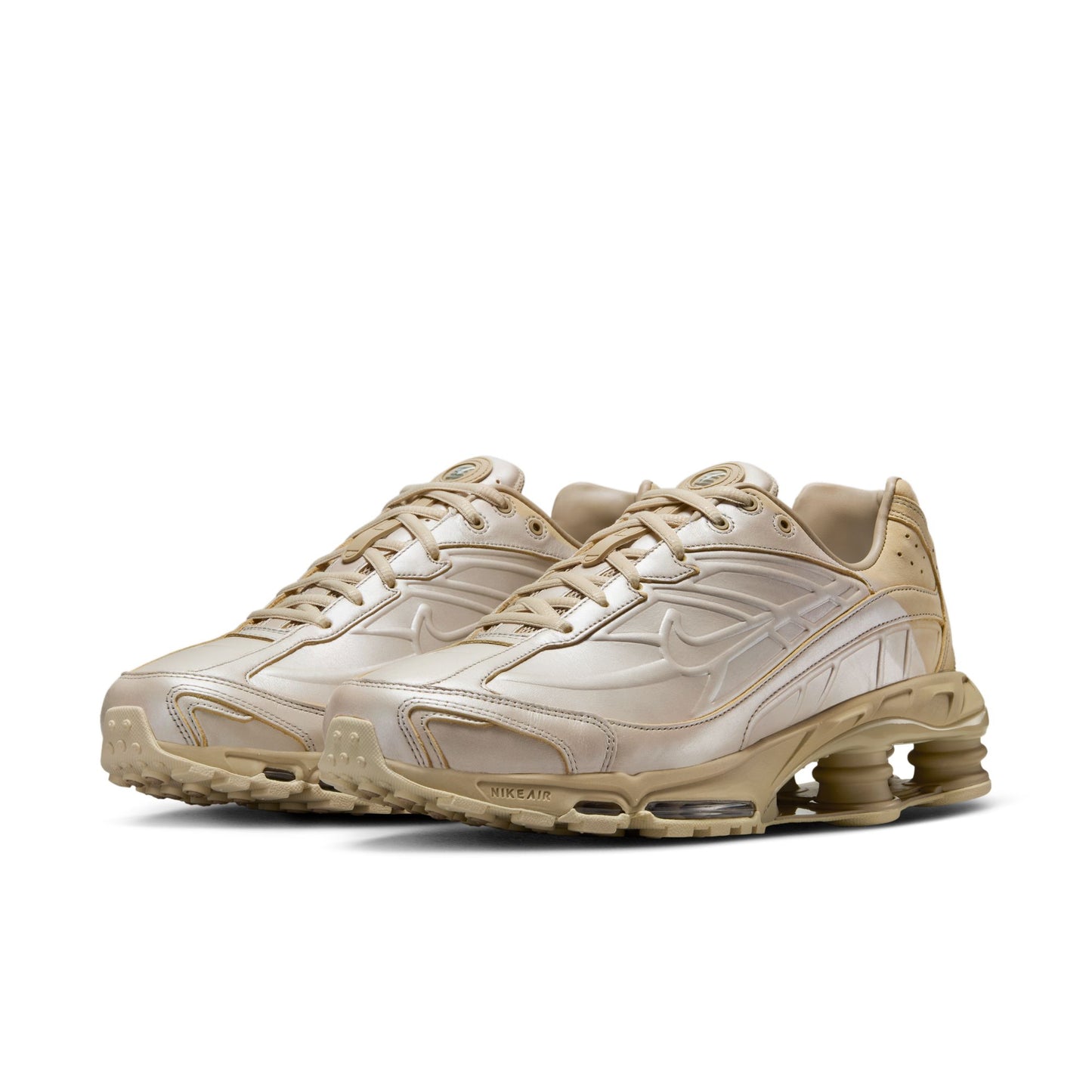 Nike Shox Ride 2 Premium Men's Shoes Color: Metallic Silver/lt Khaki-desert Khaki IH3653-095