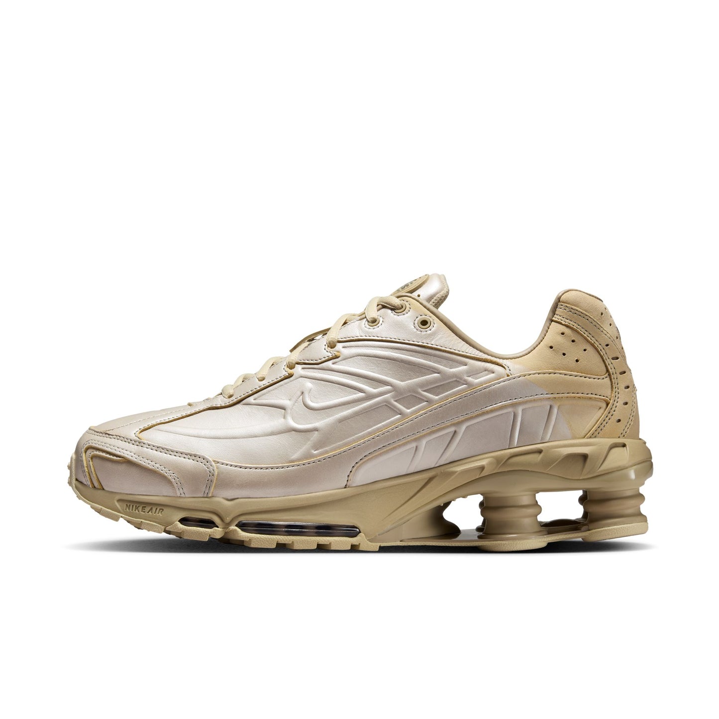 Nike Shox Ride 2 Premium Men's Shoes Color: Metallic Silver/lt Khaki-desert Khaki IH3653-095