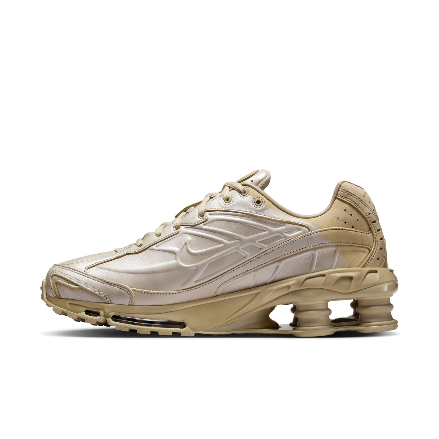 Nike Shox Ride 2 Premium Men's Shoes Color: Metallic Silver/lt Khaki-desert Khaki IH3653-095