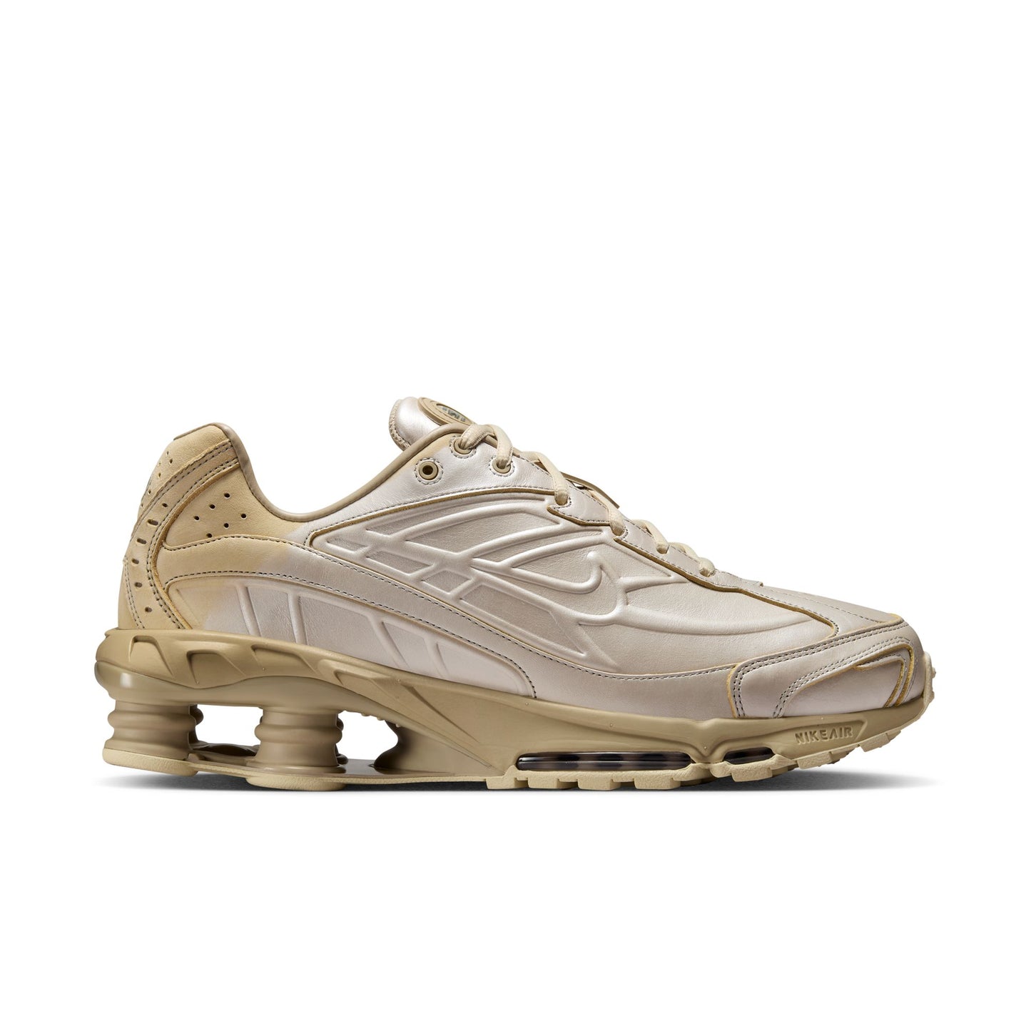 Nike Shox Ride 2 Premium Men's Shoes Color: Metallic Silver/lt Khaki-desert Khaki IH3653-095