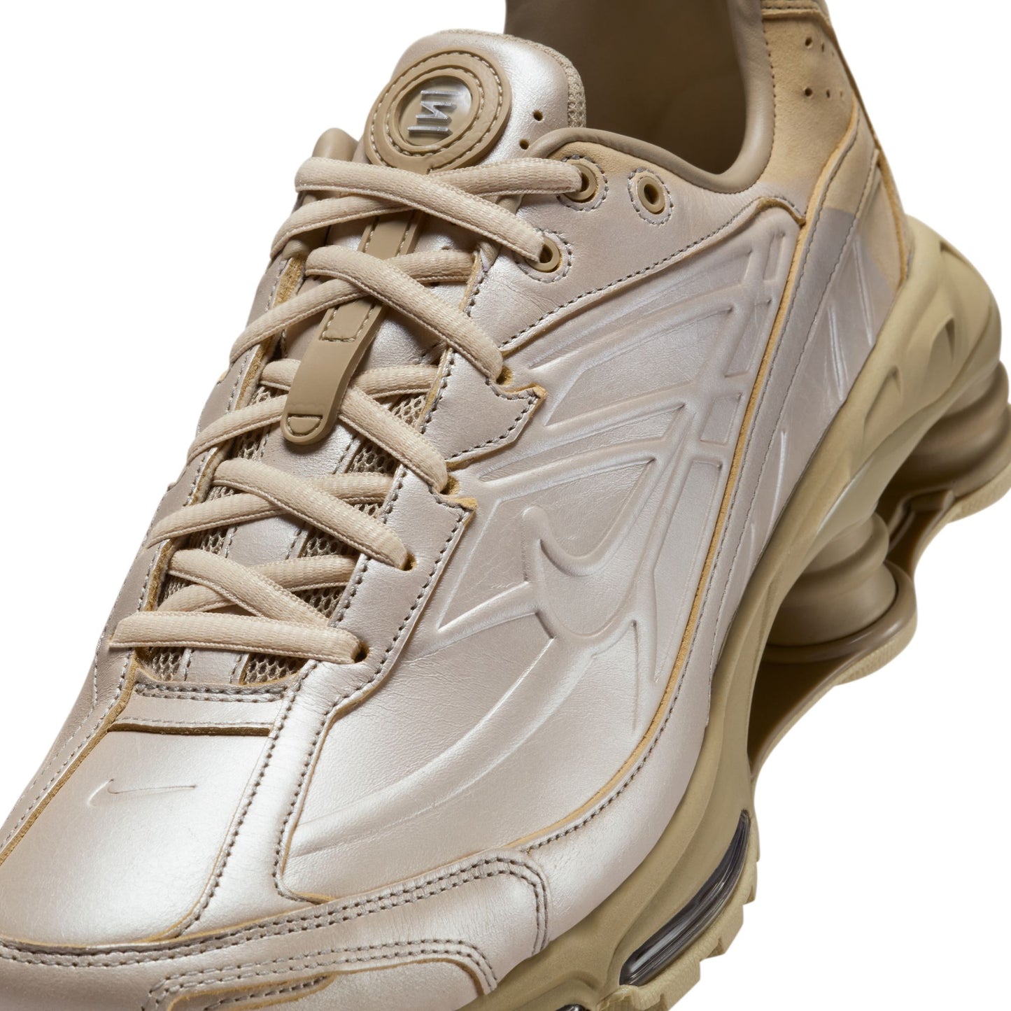 Nike Shox Ride 2 Premium Men's Shoes Color: Metallic Silver/lt Khaki-desert Khaki IH3653-095