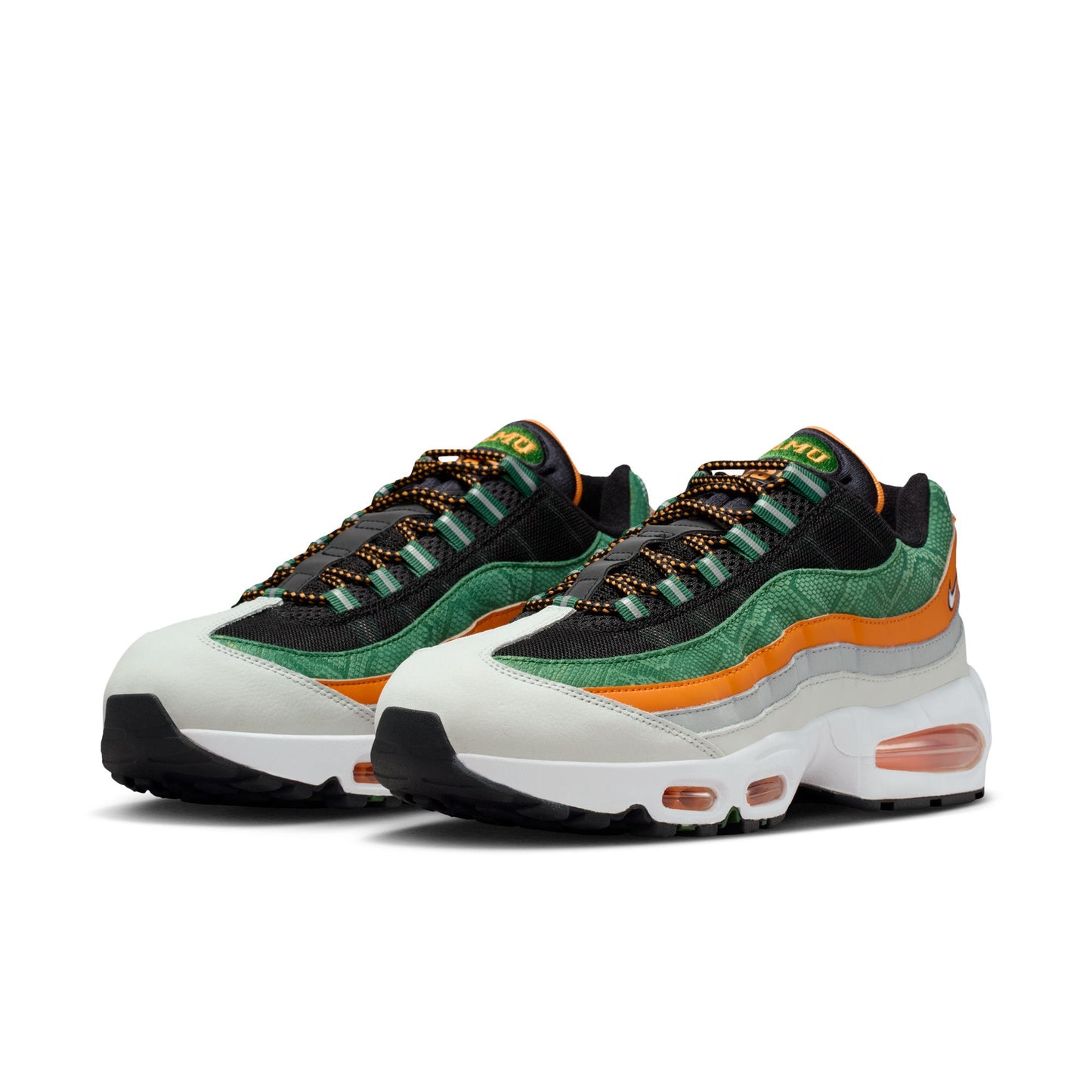 Air Max 95 Big Bubble x FAMU Men's Shoes Black/white-orange Horizon II7272-001