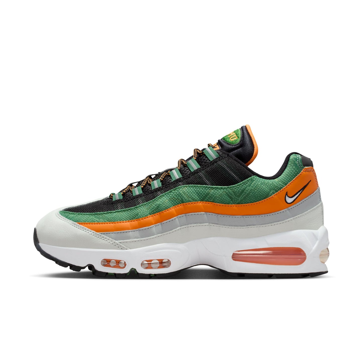 Air Max 95 Big Bubble x FAMU Men's Shoes Black/white-orange Horizon II7272-001