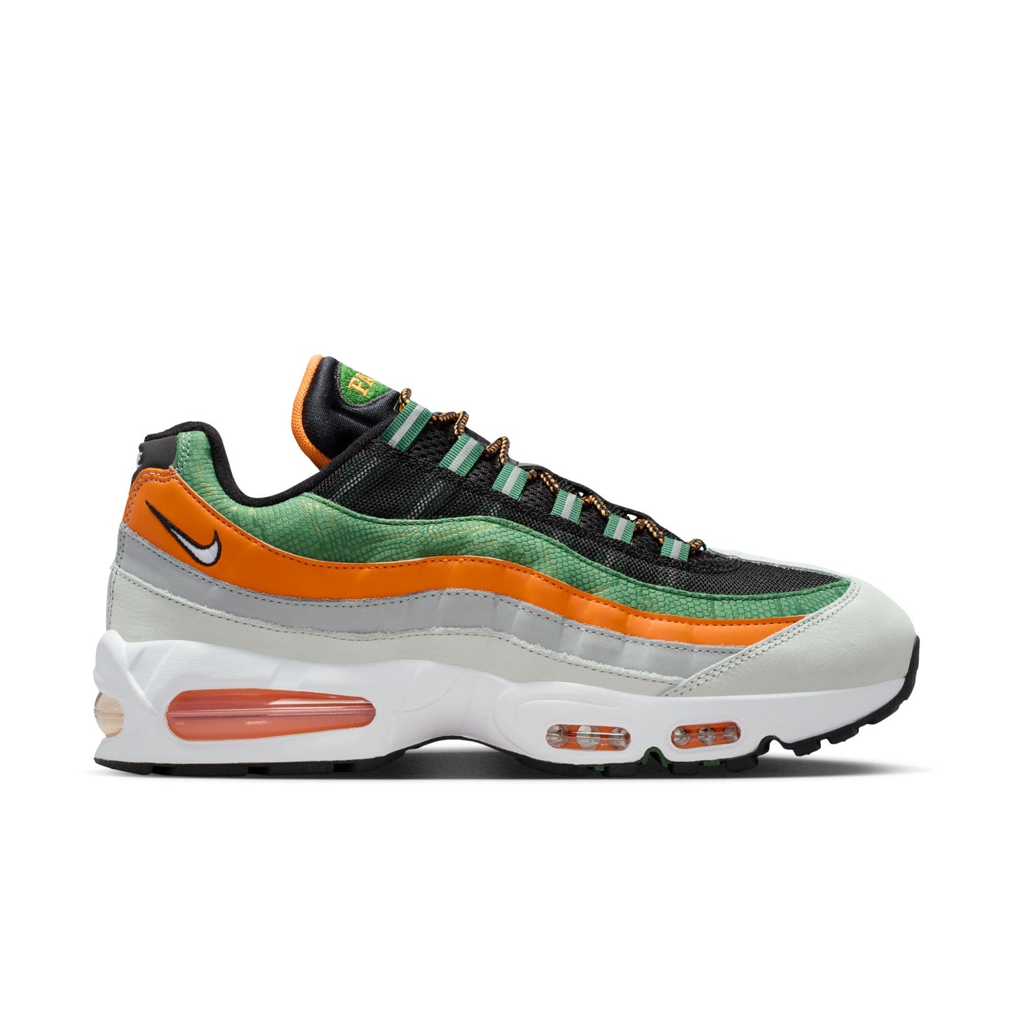 Air Max 95 Big Bubble x FAMU Men's Shoes Black/white-orange Horizon II7272-001
