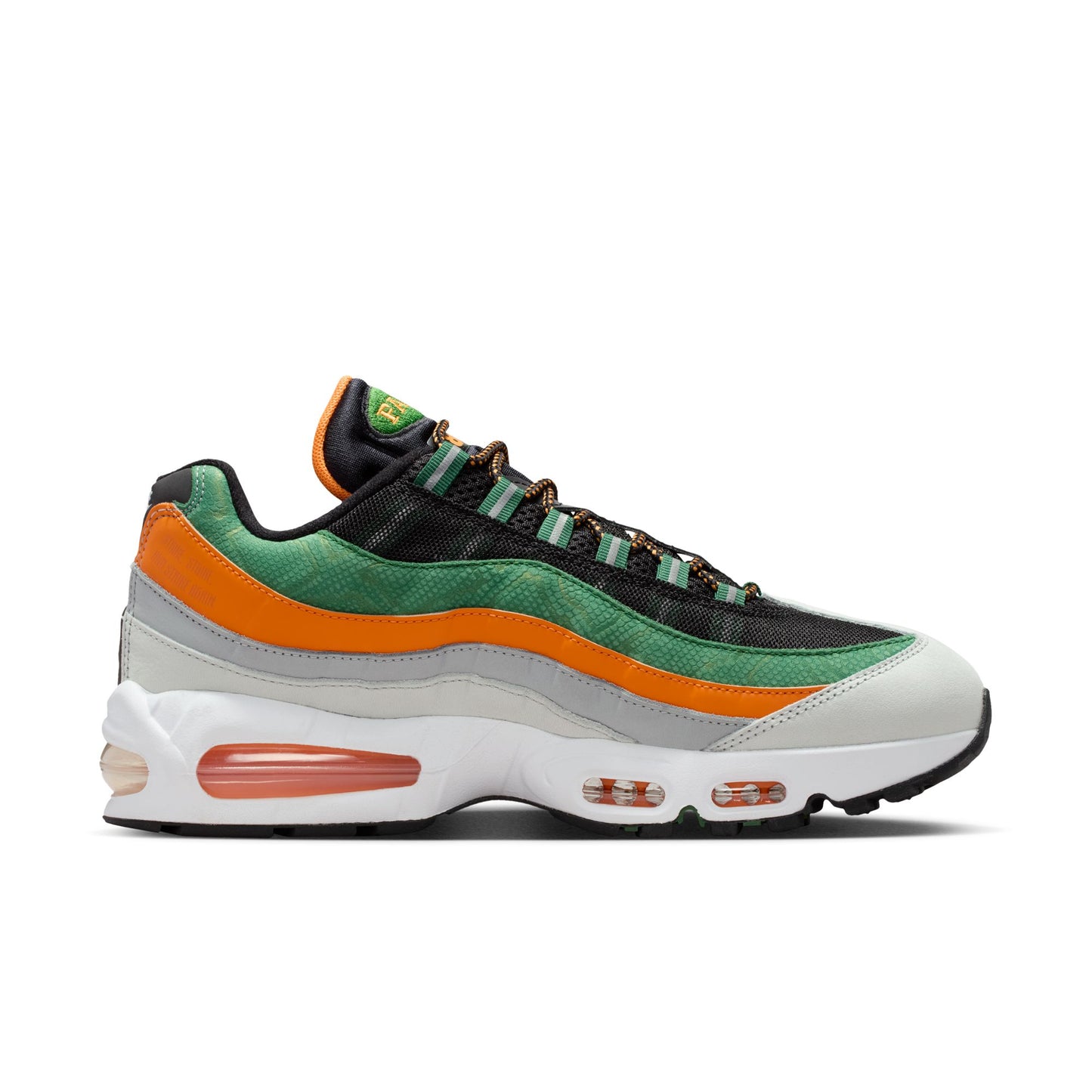 Air Max 95 Big Bubble x FAMU Men's Shoes Black/white-orange Horizon II7272-001