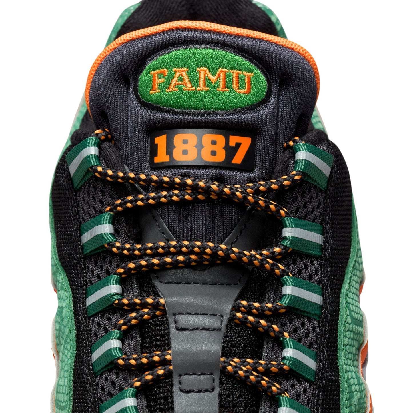 Air Max 95 Big Bubble x FAMU Men's Shoes Black/white-orange Horizon II7272-001