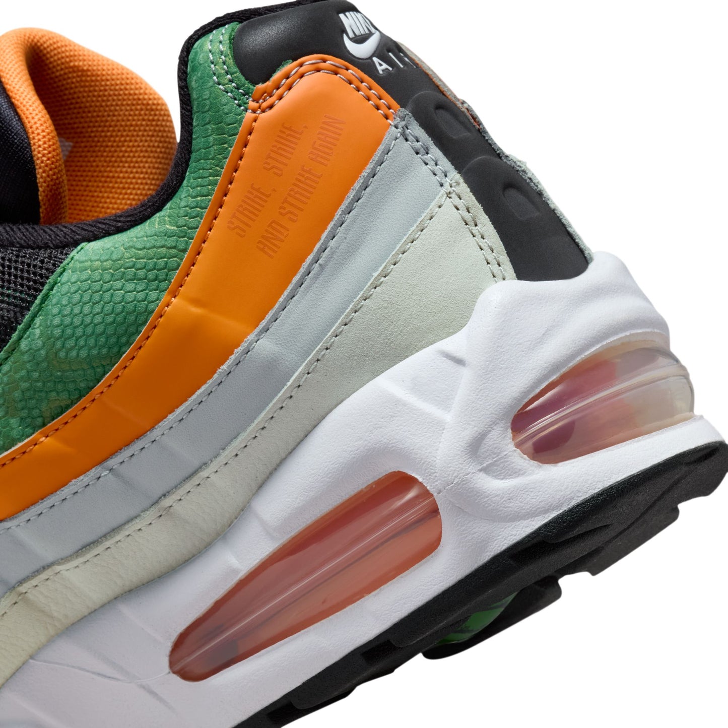 Air Max 95 Big Bubble x FAMU Men's Shoes Black/white-orange Horizon II7272-001