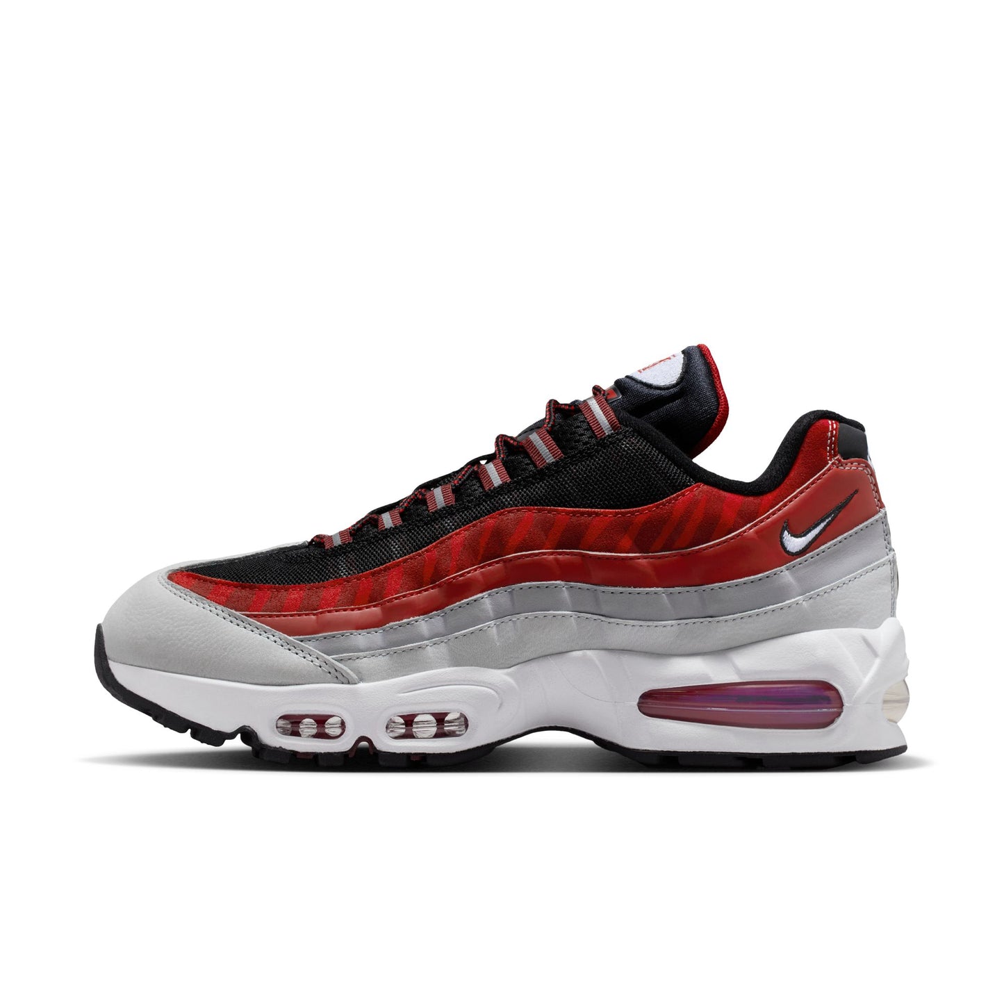 Nike Morehouse Air Max 95 "Big Bubble" Men's Nike College Shoes Black/white-dark Team Red-varsity Red II7276-001