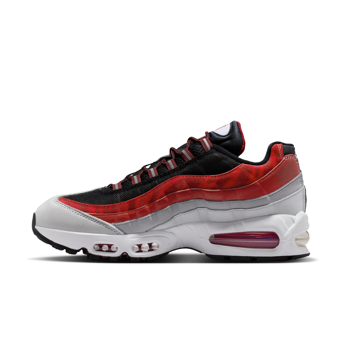 Nike Morehouse Air Max 95 "Big Bubble" Men's Nike College Shoes Black/white-dark Team Red-varsity Red II7276-001