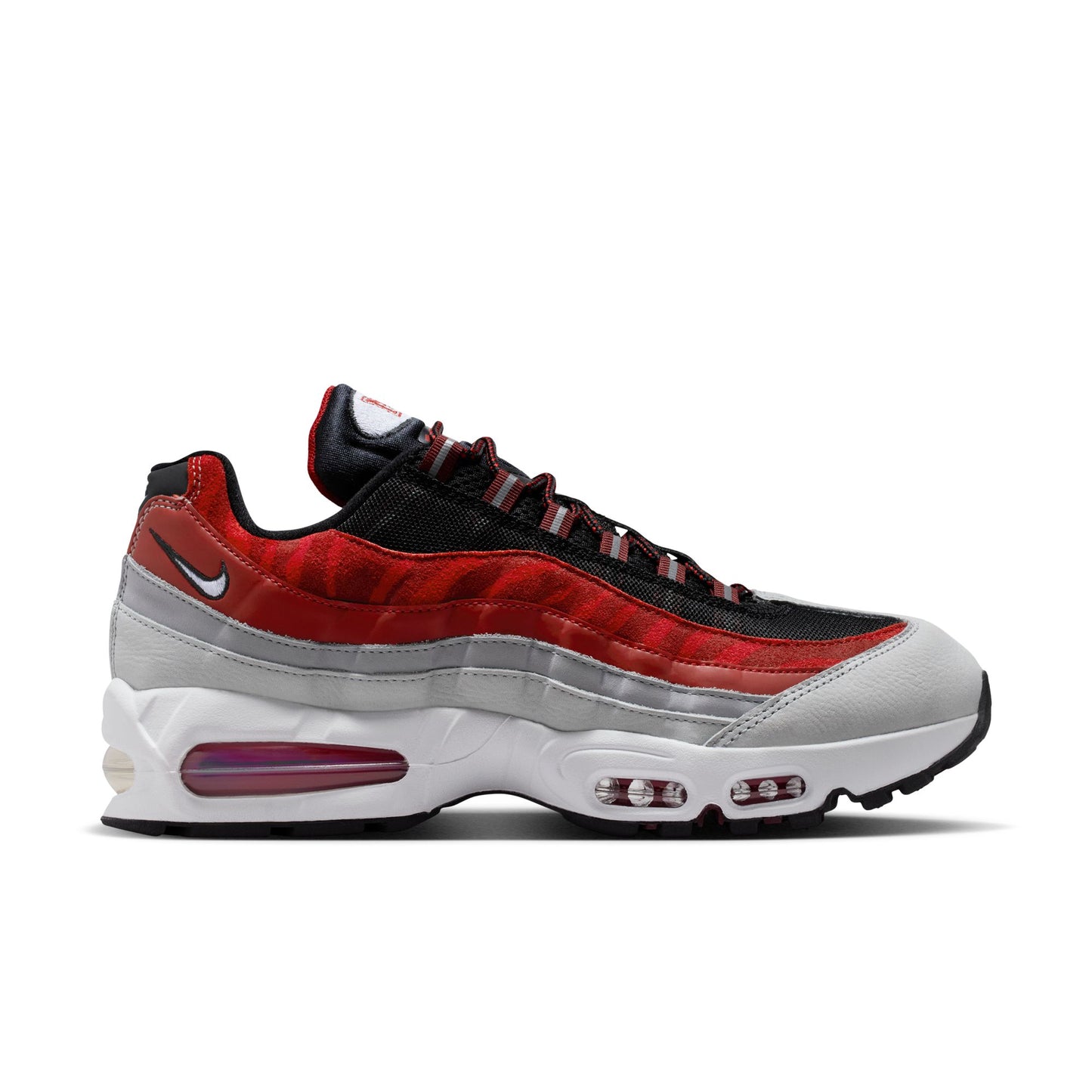 Nike Morehouse Air Max 95 "Big Bubble" Men's Nike College Shoes Black/white-dark Team Red-varsity Red II7276-001