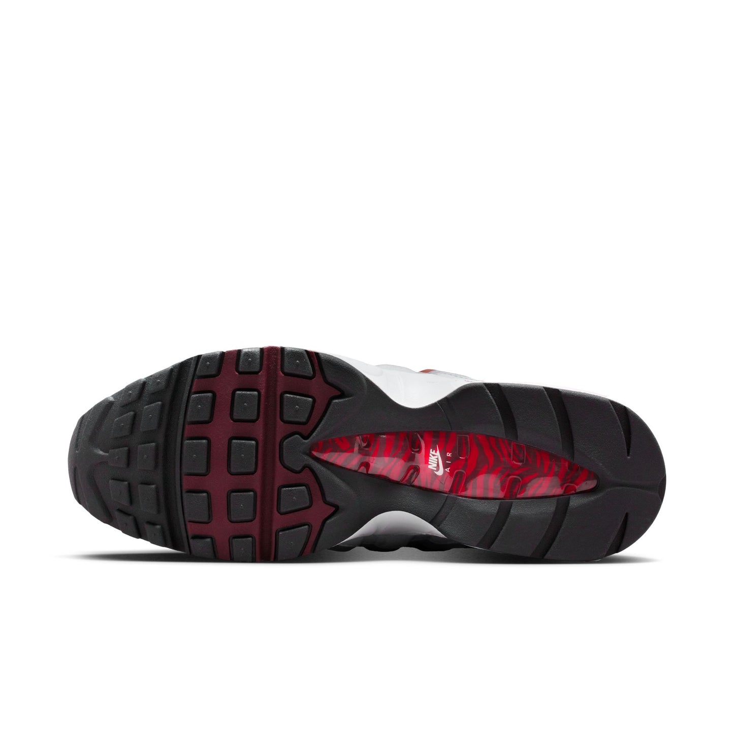 Nike Morehouse Air Max 95 "Big Bubble" Men's Nike College Shoes Black/white-dark Team Red-varsity Red II7276-001