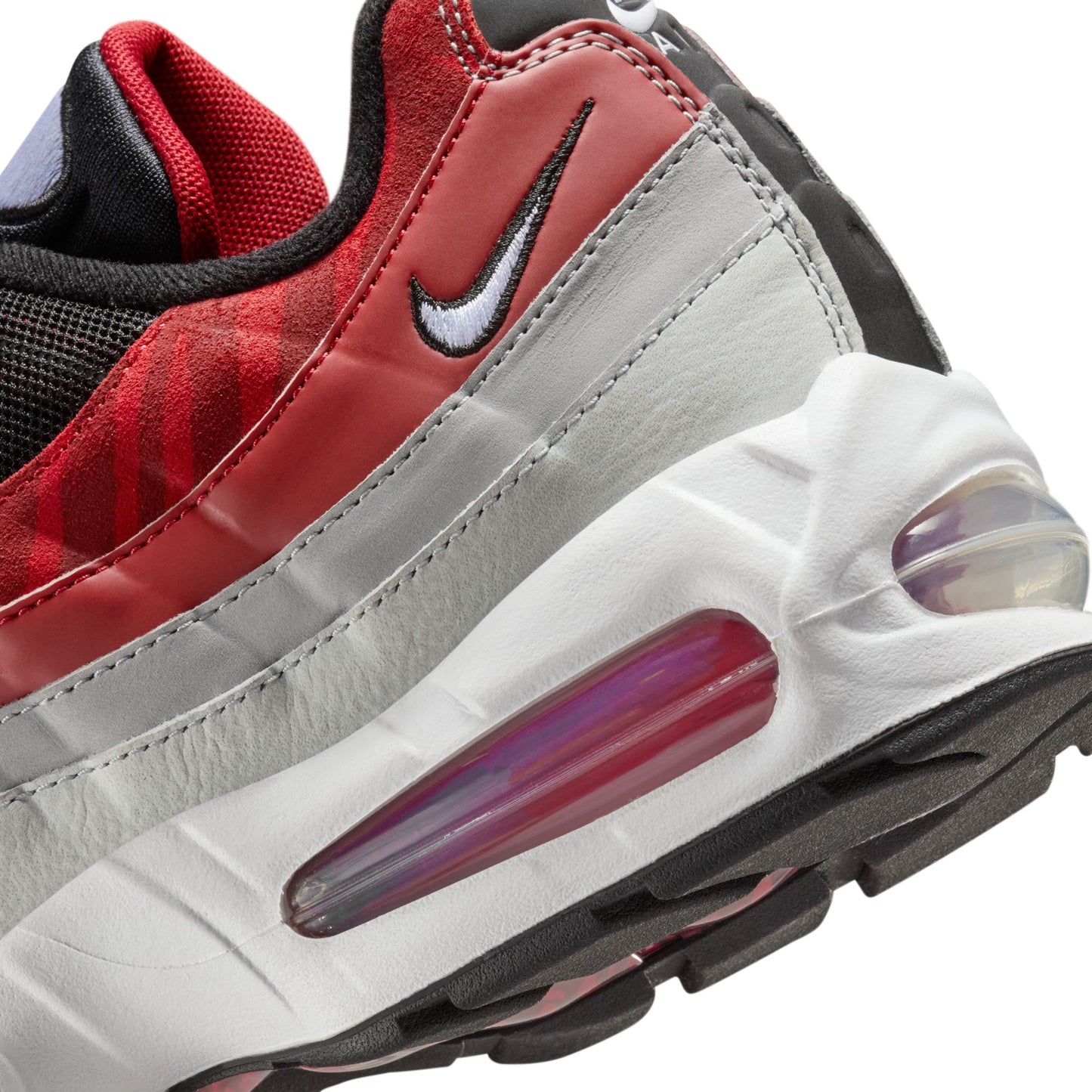 Nike Morehouse Air Max 95 "Big Bubble" Men's Nike College Shoes Black/white-dark Team Red-varsity Red II7276-001