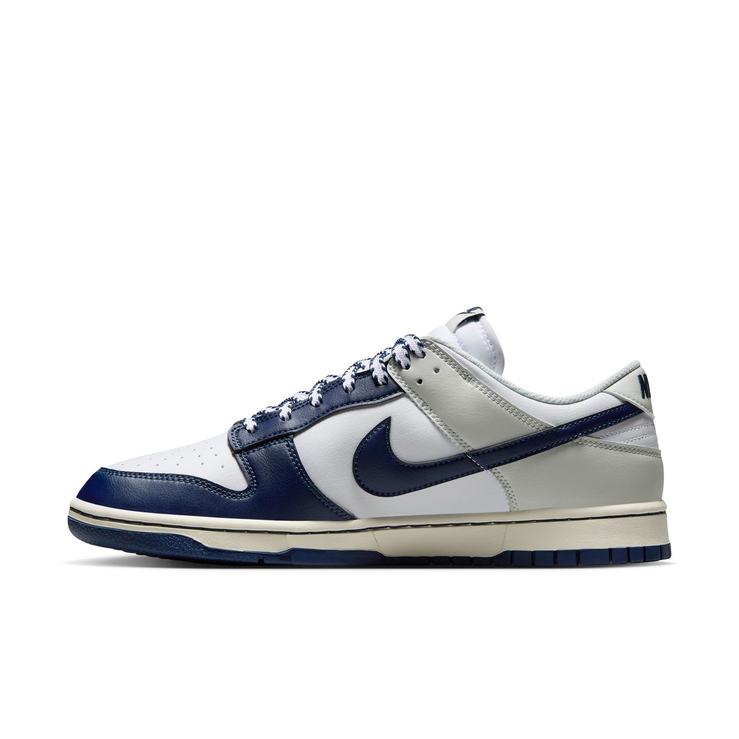 Nike Dunk Low Retro Men's Shoes Color: White/midnight Navy-photon Dust IM2222-101