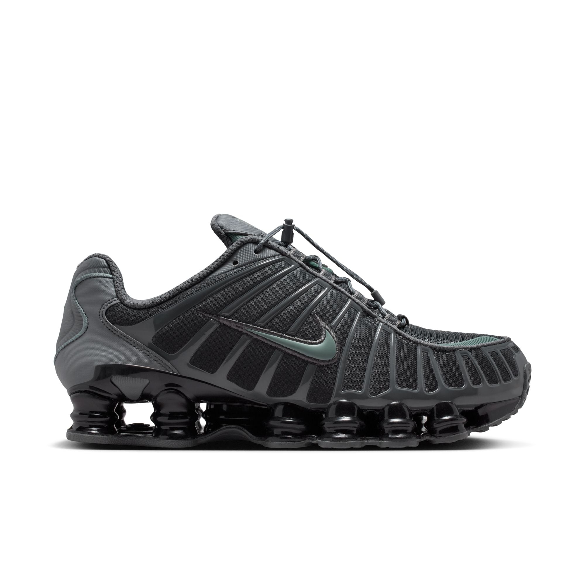 Nike Shox TL スニーカー ブラック/グレー NIKE SHOX TL IRON GREY/CLAY GREEN-BLACK IM5998-068 – Shoe Gallery Inc