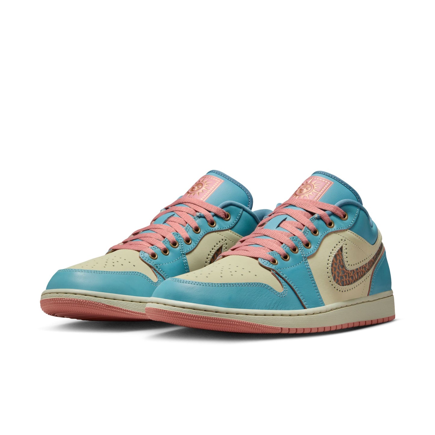 AIR JORDAN 1 LOW SE DENIM TURQ/SMOKEY BLUE-RED STARDUST IM8120-464