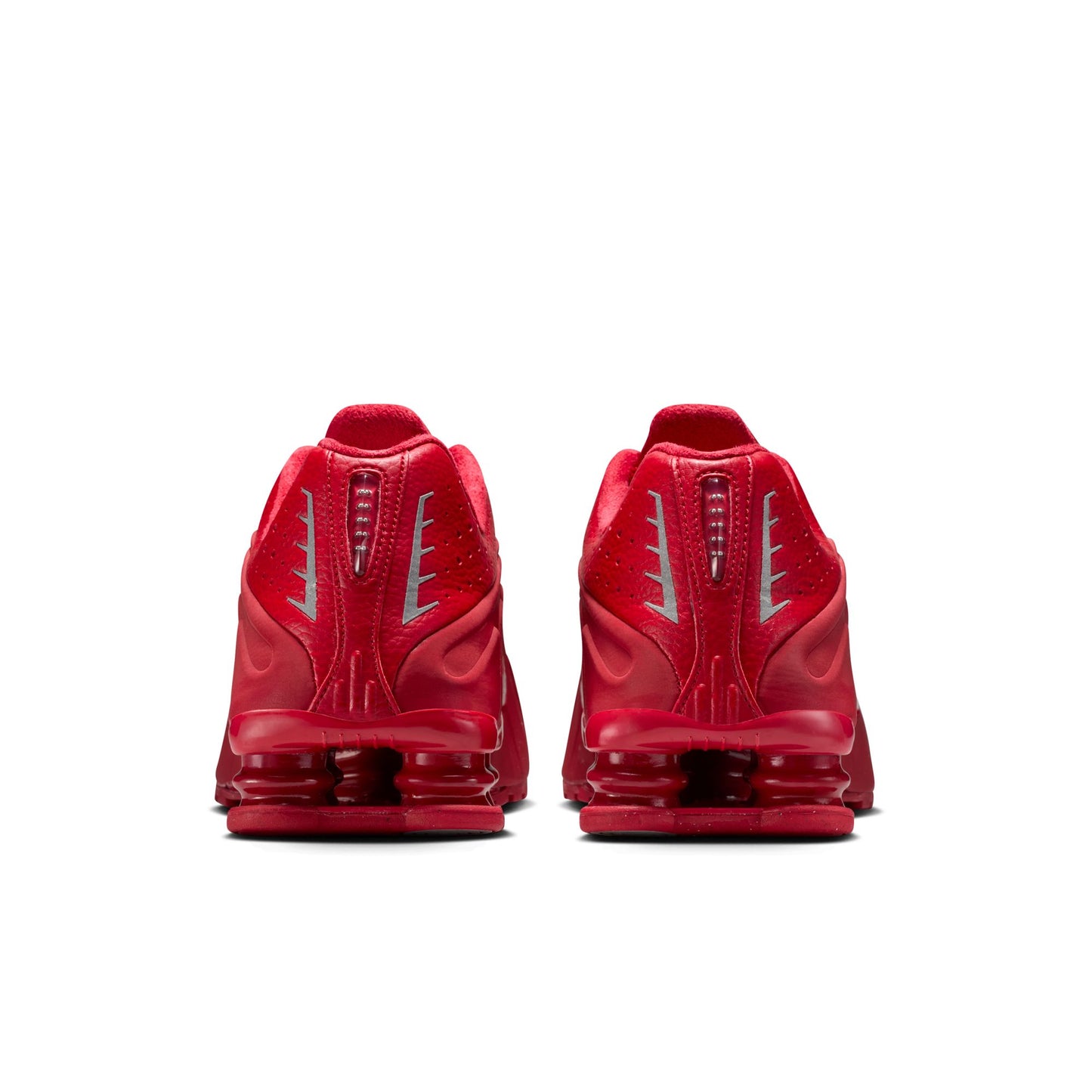 Nike Shox R4 Men's Shoes Color: Gym Red/metallic Silver Style: IQ0608-687