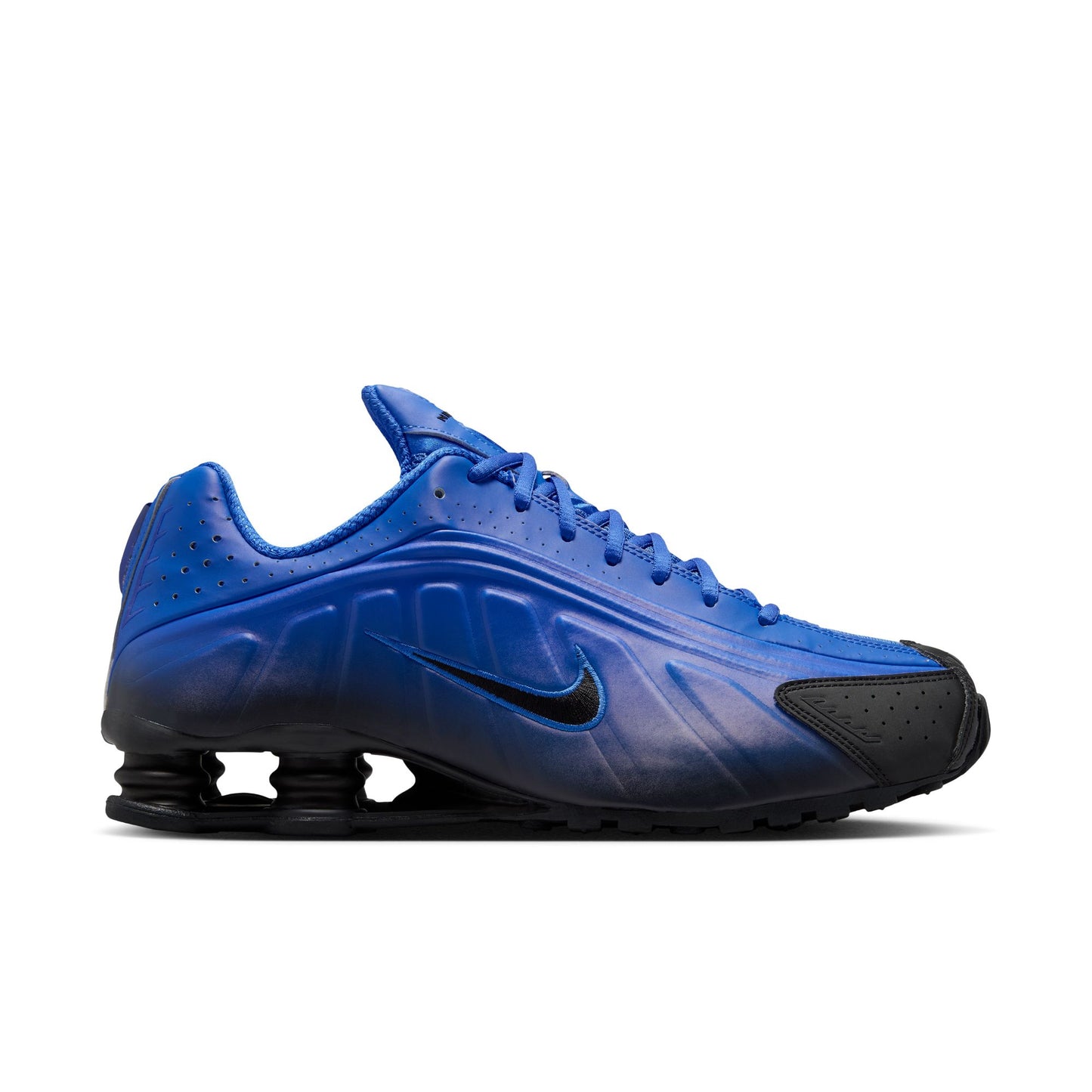 Nike Shox R4 SE Fade Mens Shoes Color: Racer Blue/Black/Black Style: IQ7632-400