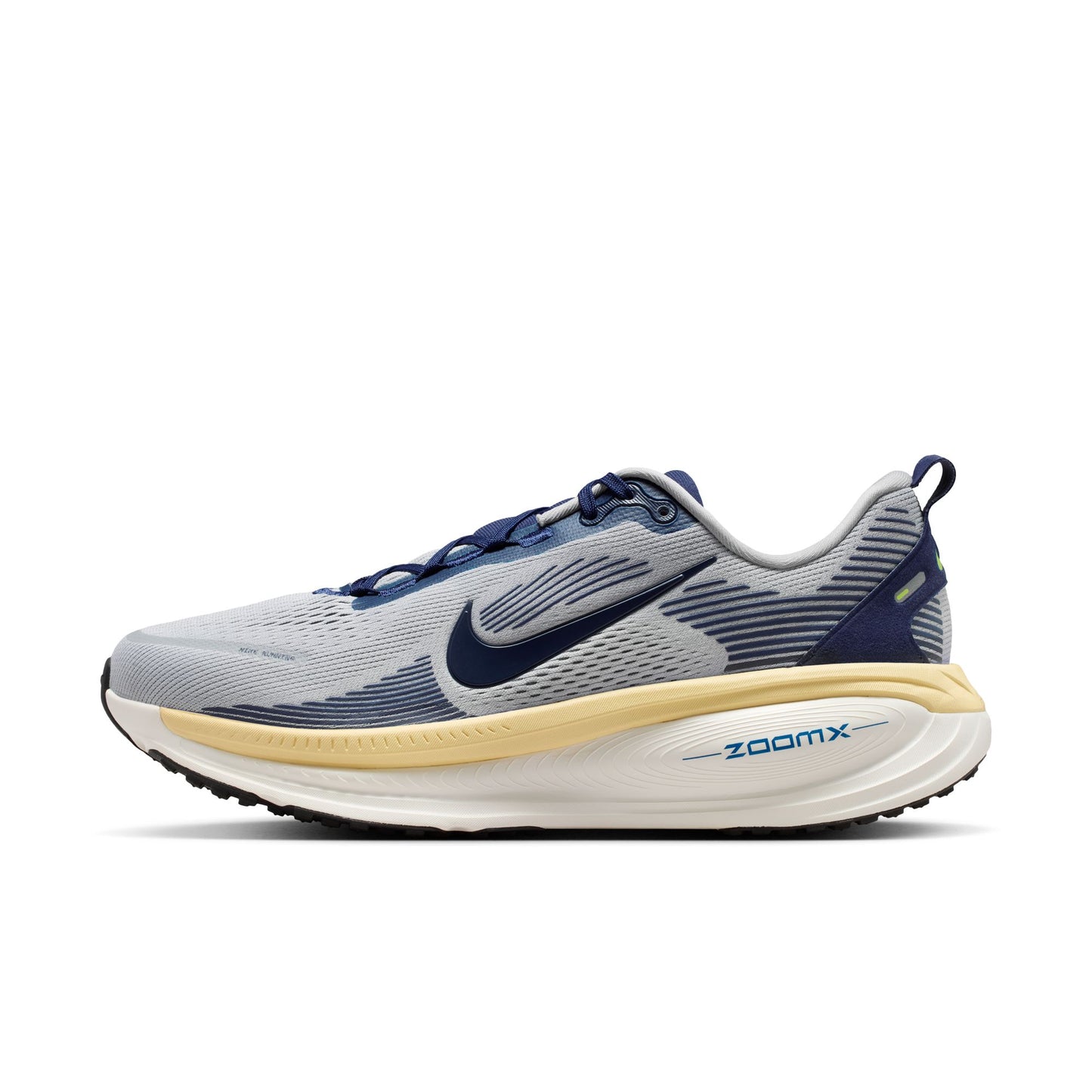 Nike Vomero 18 Color: WOLF GREY/MIDNIGHT NAVY-PEWTER-SAIL Style: IR1812-012