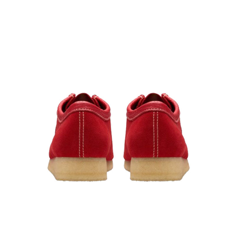 Clarks Wallabee Red Suede 26180195
