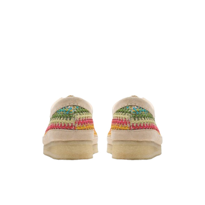 Clarks Women Wallabee Multicolour Raffia 2618170