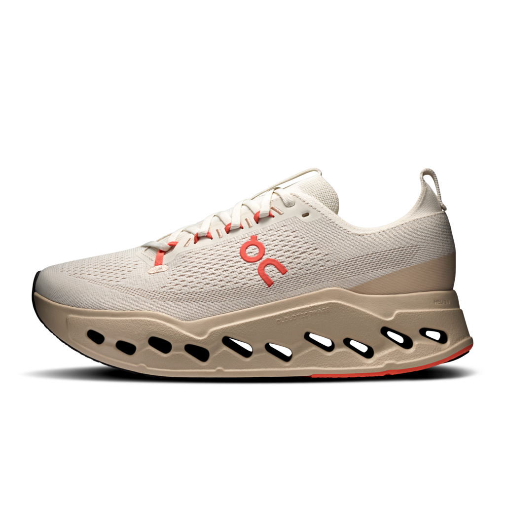 On Cloudsurfer Max Mens Ivory | Salmon 3MF30433297