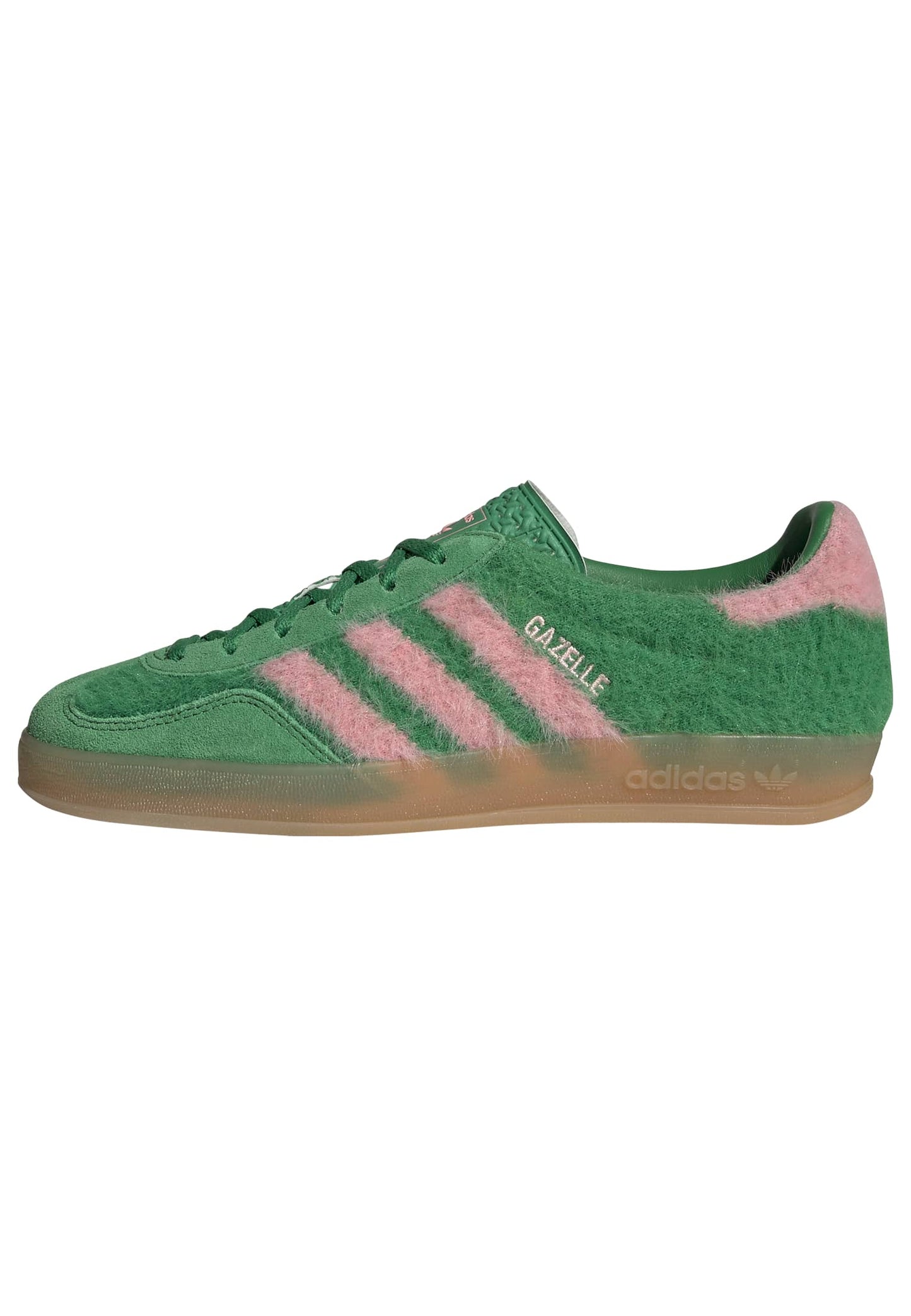 ADIDAS GAZELLE INDOOR WOMEN GREEN/GLOPNK/GUM3 JP8342