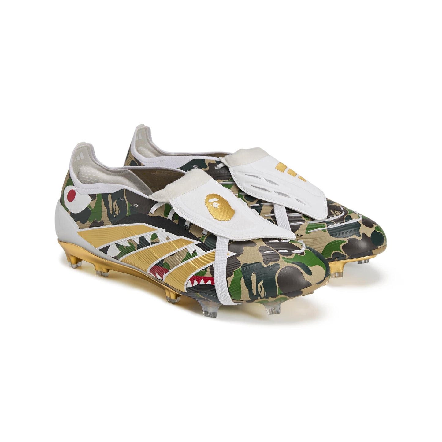 ADIDAS PREDATOR ELITE FT FG BAPE HEMP/GOLDMT/FTWWHT JS3104