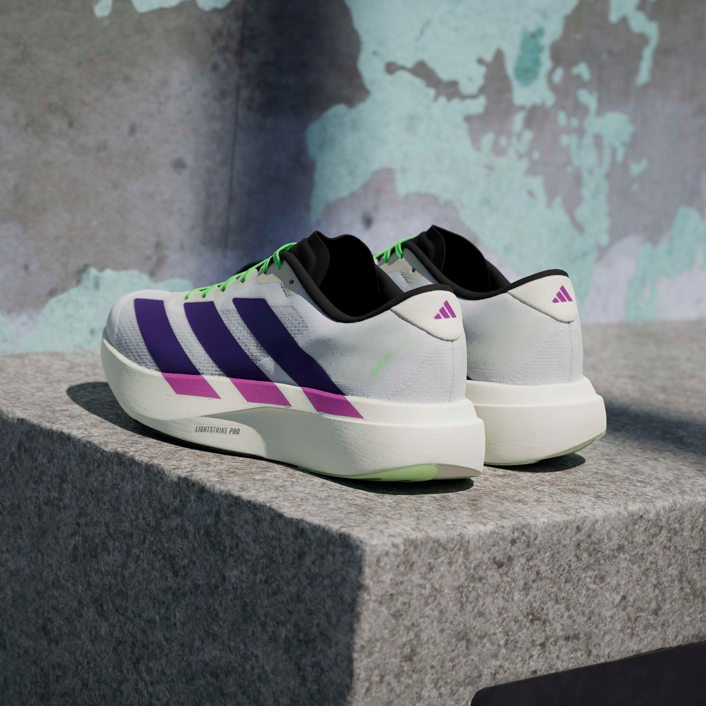 ADIDAS adizero Evo SL M FTWWHT/CPURLP/LIMBUR JS4495
