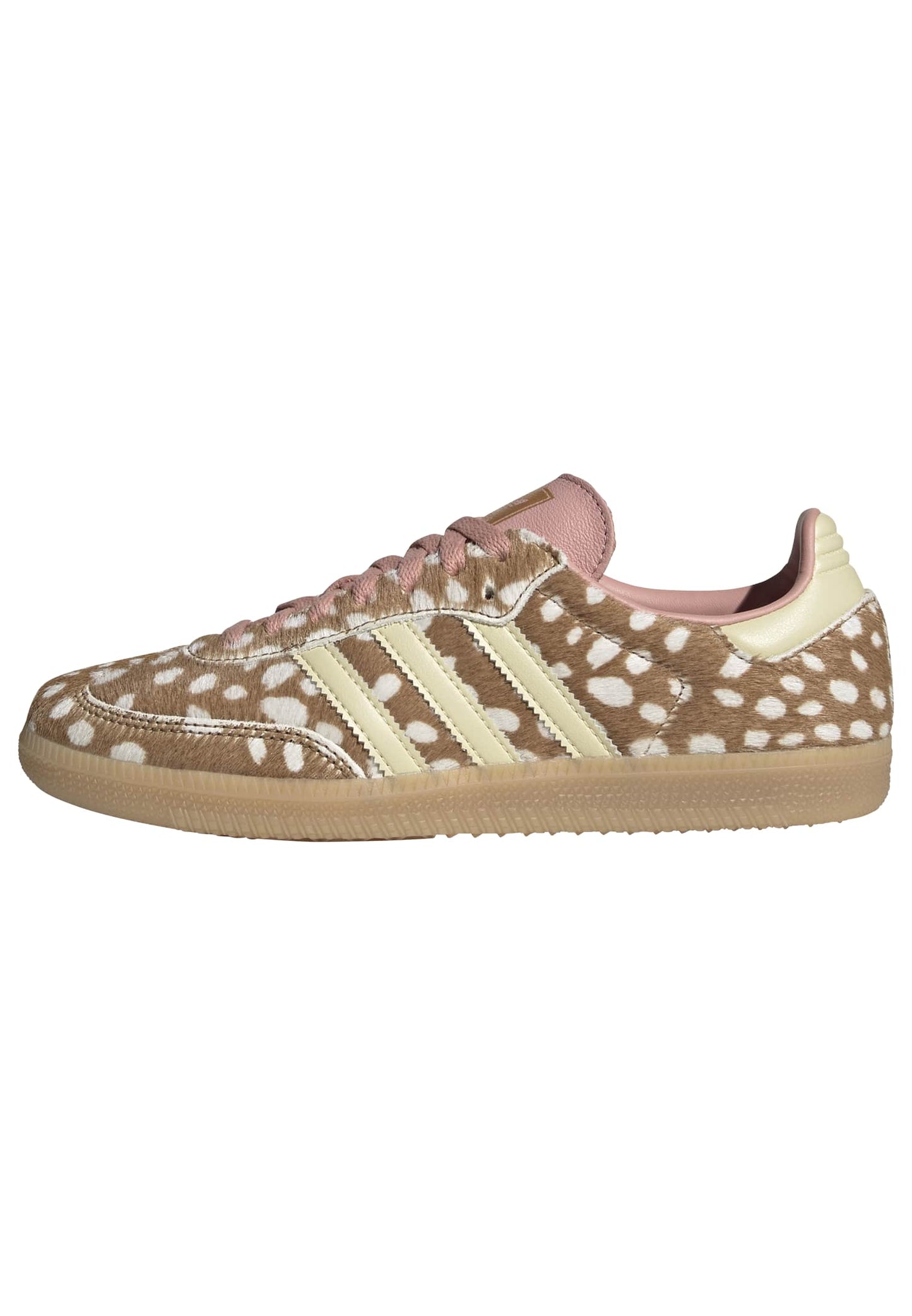 adidas Samba OG Women's Shoes Color: Brown Desert/Warm Vanilla/Wonder Mauve Style: KJ7447
