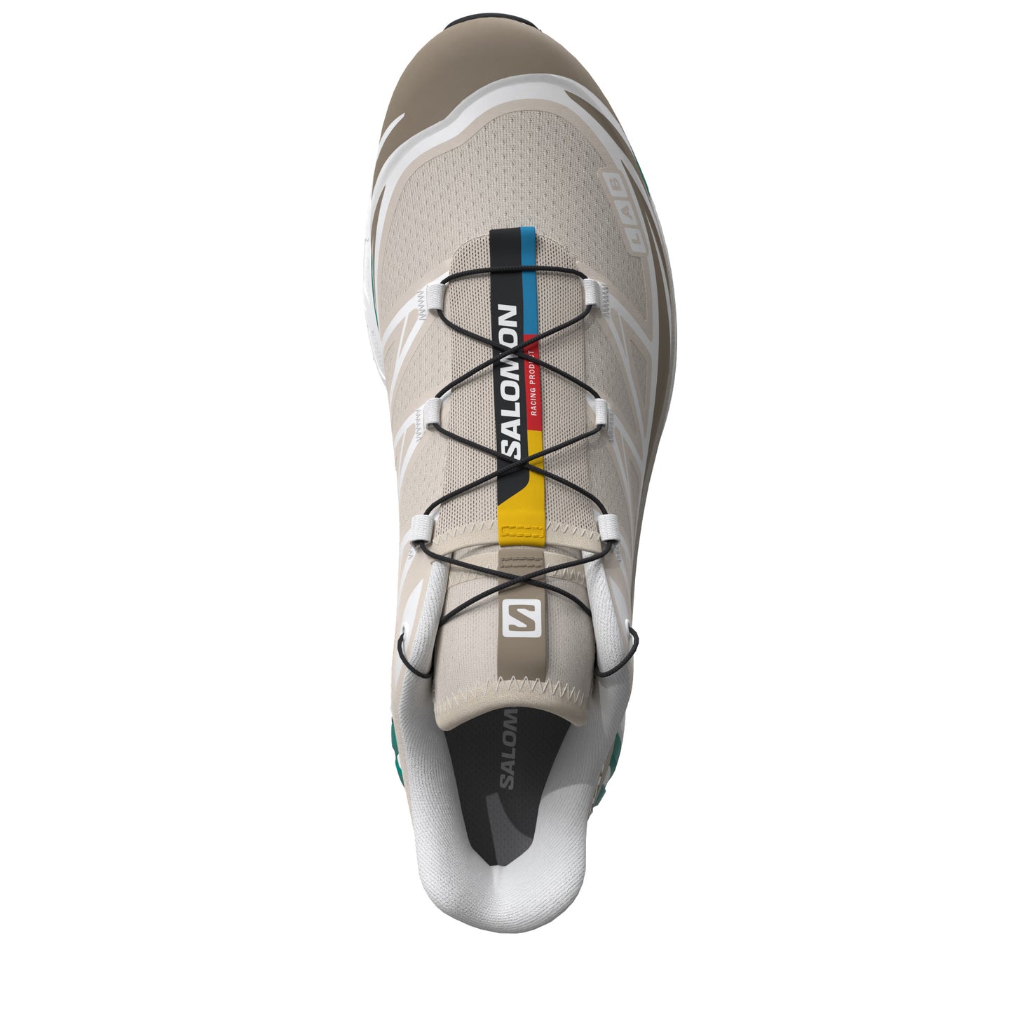 Salomon XT-6 Shoes Rainy Day, Chinchilla, Dynasty Green L4764300