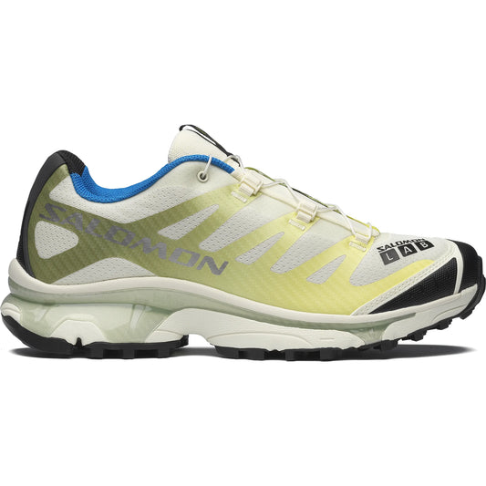 Salomon running shoe on a white background