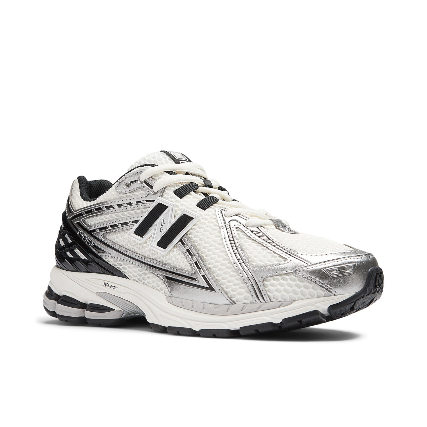New Balance 1906R Silver Metallic with Black and Sea Salt M1906RER