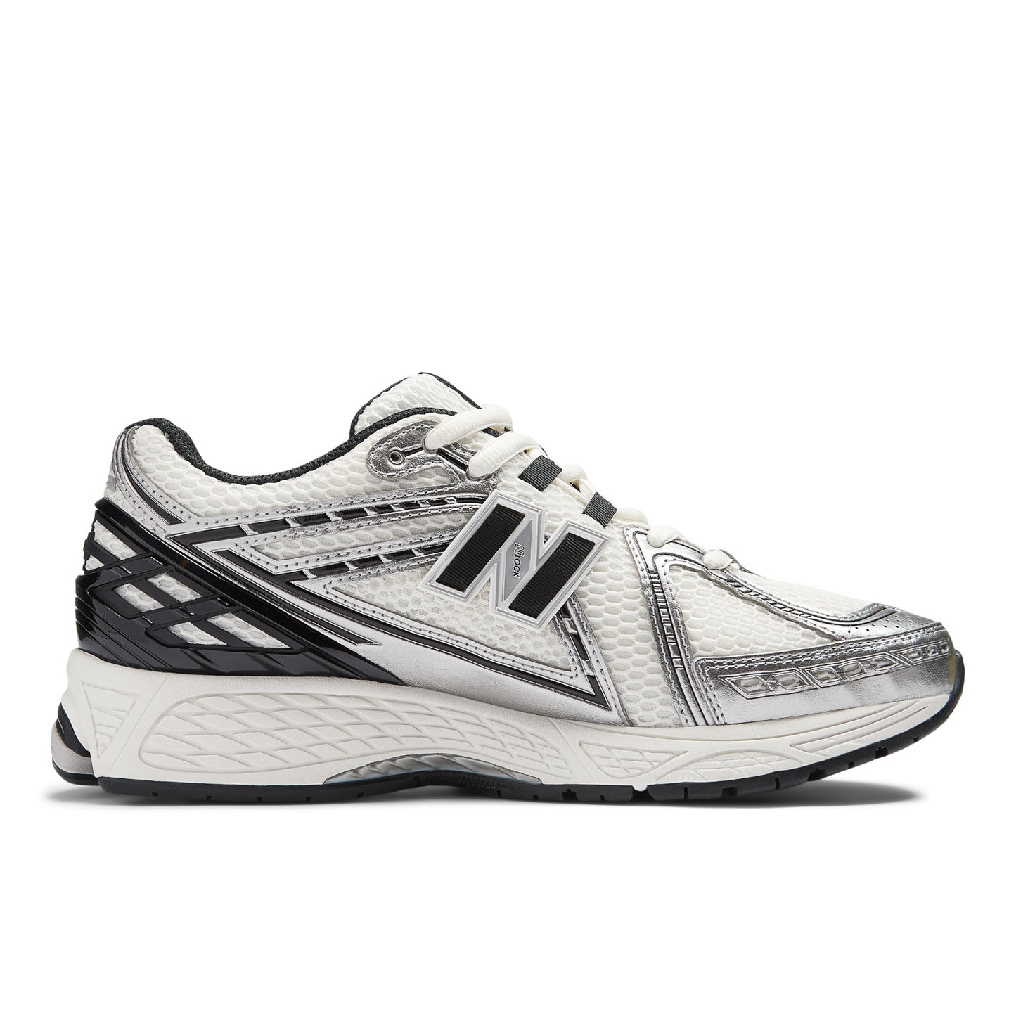 New Balance 1906R Silver Metallic with Black and Sea Salt M1906RER