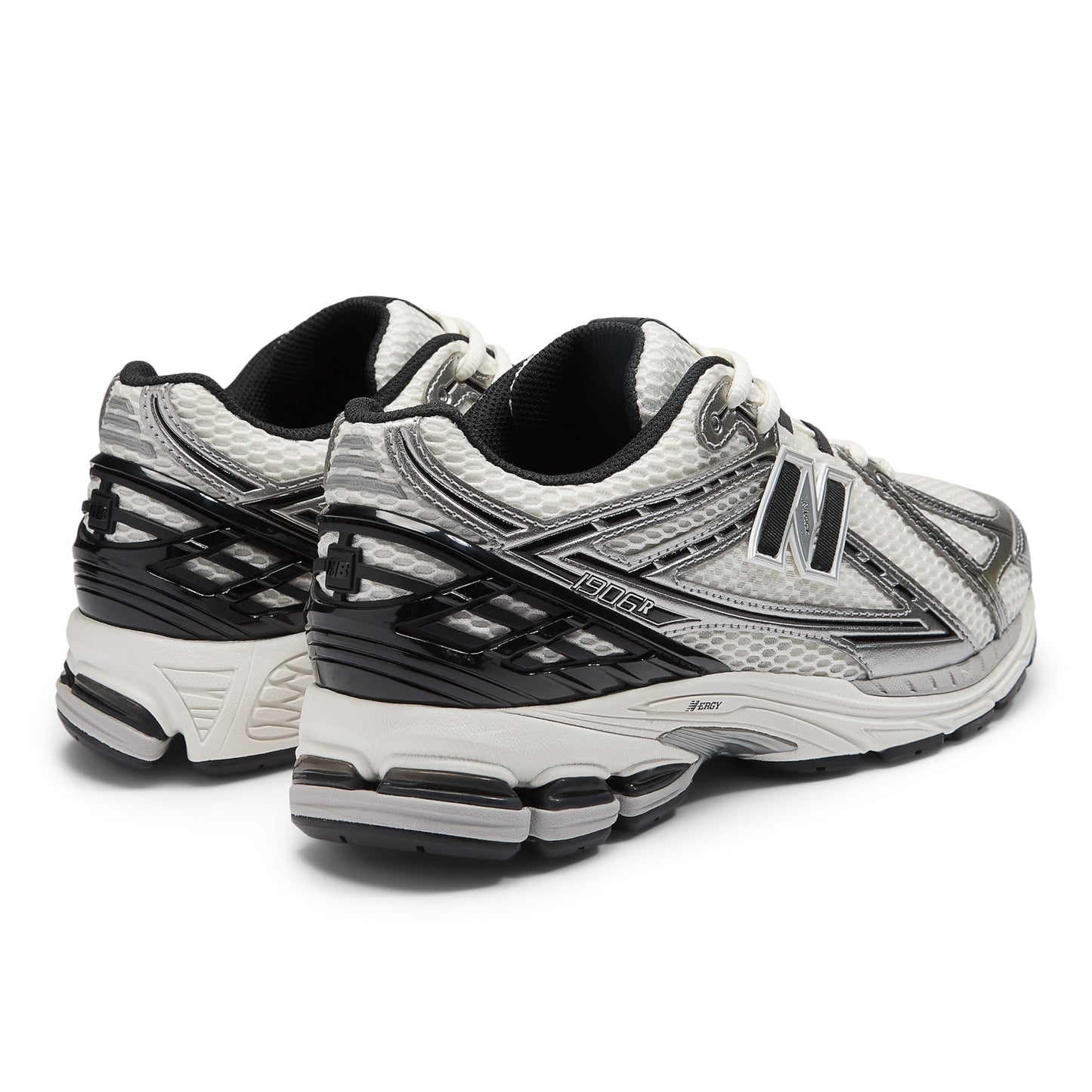 New Balance 1906R Silver Metallic with Black and Sea Salt M1906RER