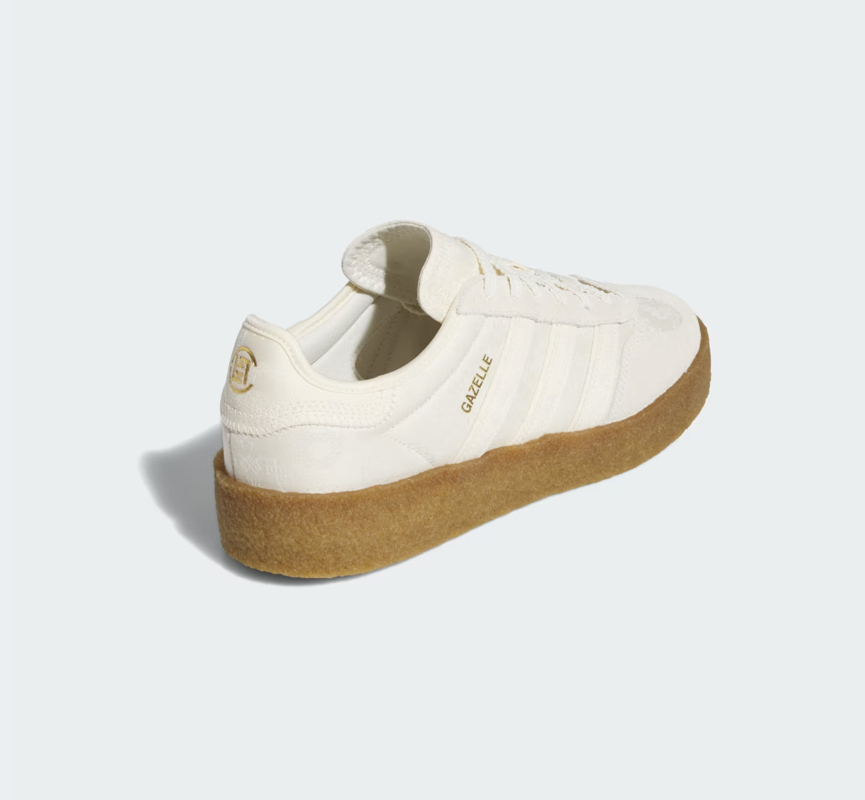 ADIDAS CLOT GAZELLE S BY E CREWHT/CWHITE/GOLDMT JR5410