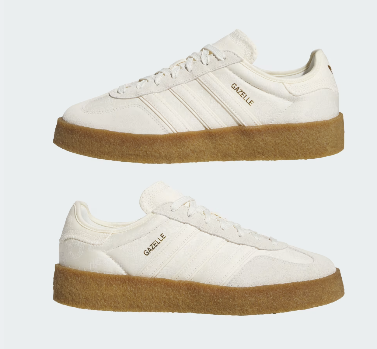 ADIDAS CLOT GAZELLE S BY E CREWHT/CWHITE/GOLDMT JR5410