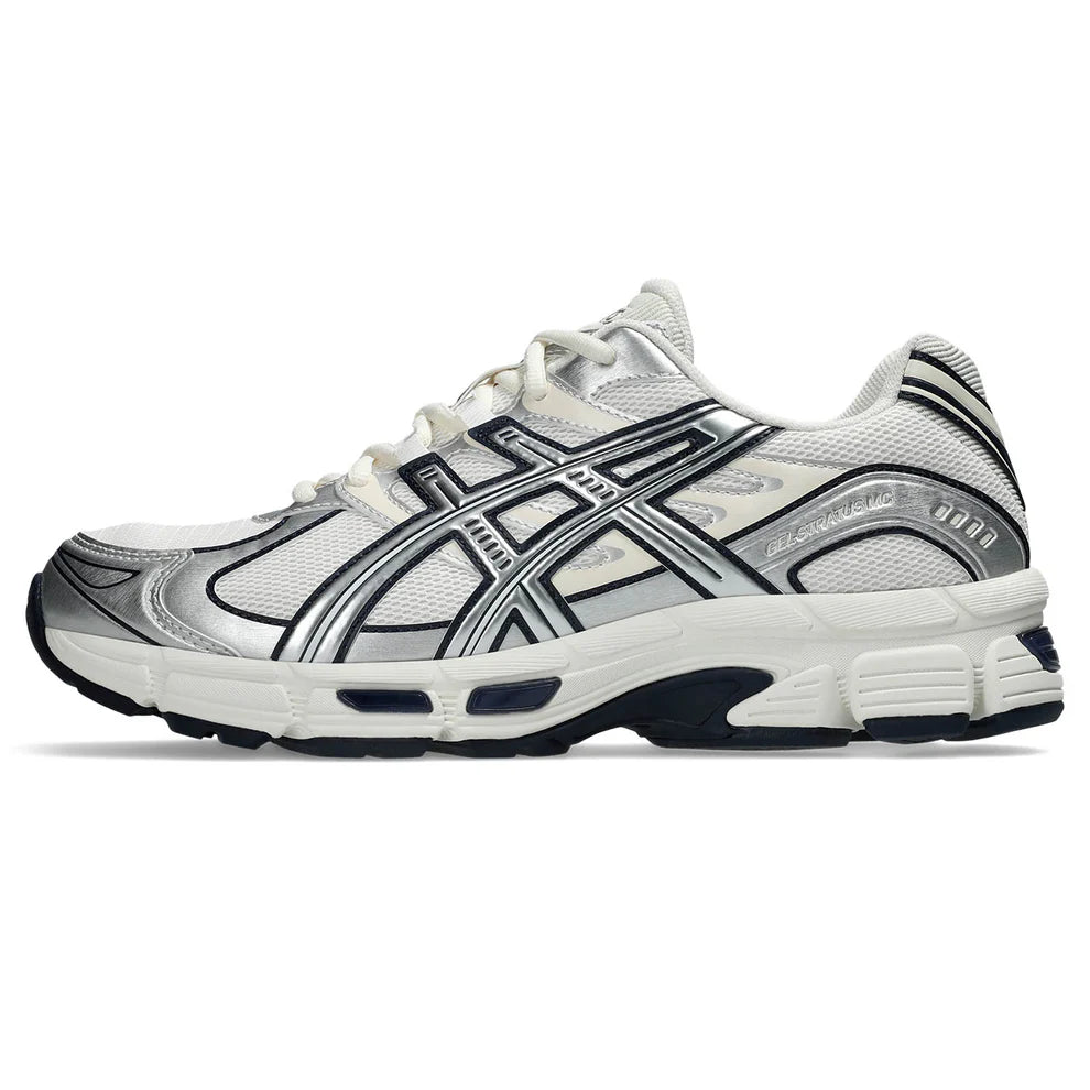 ASICS GEL-STRATUS MC Color: Cream/Pure Silver Style: 1203B049-103