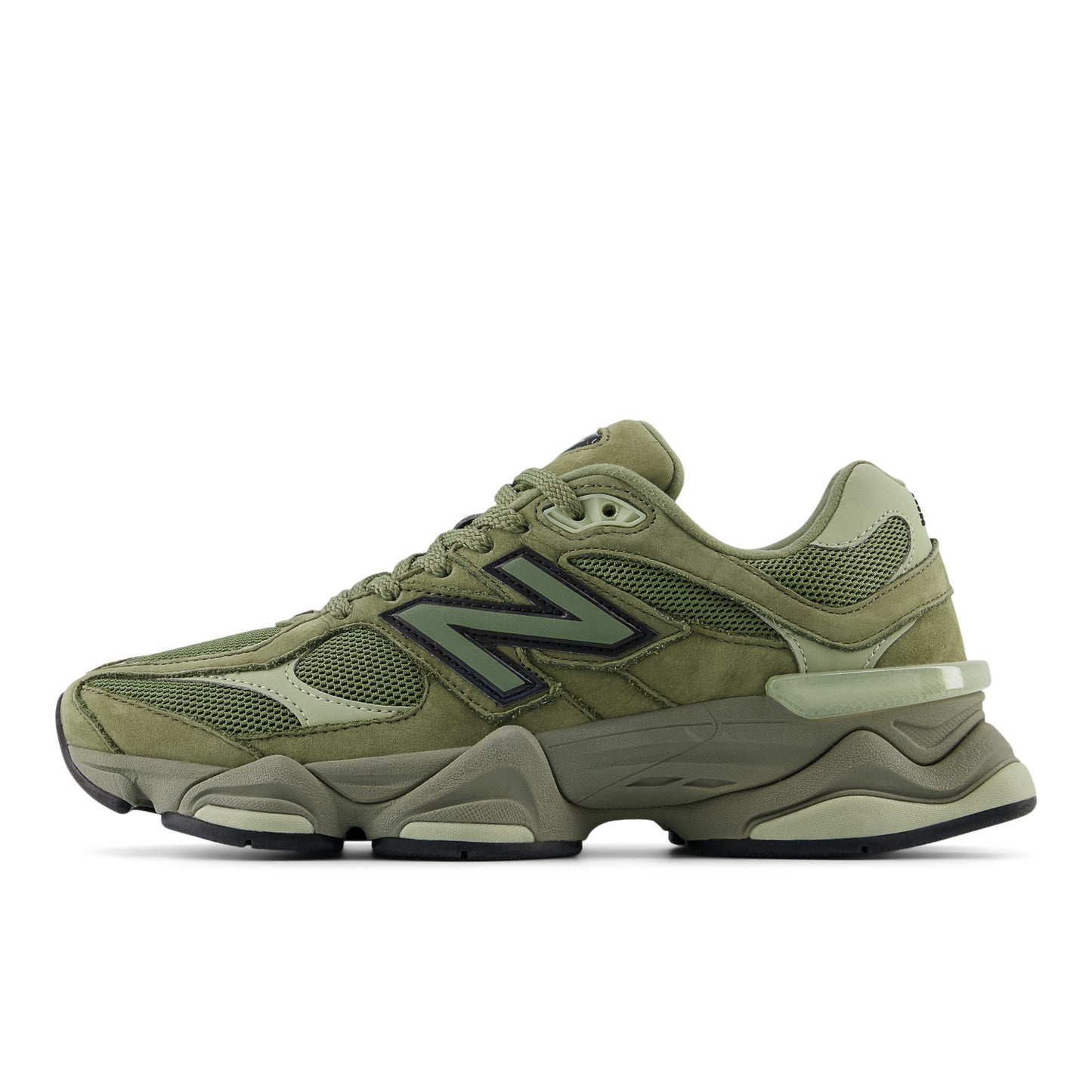 New Balance 9060 Dark Olivine and Black U9060ZGD