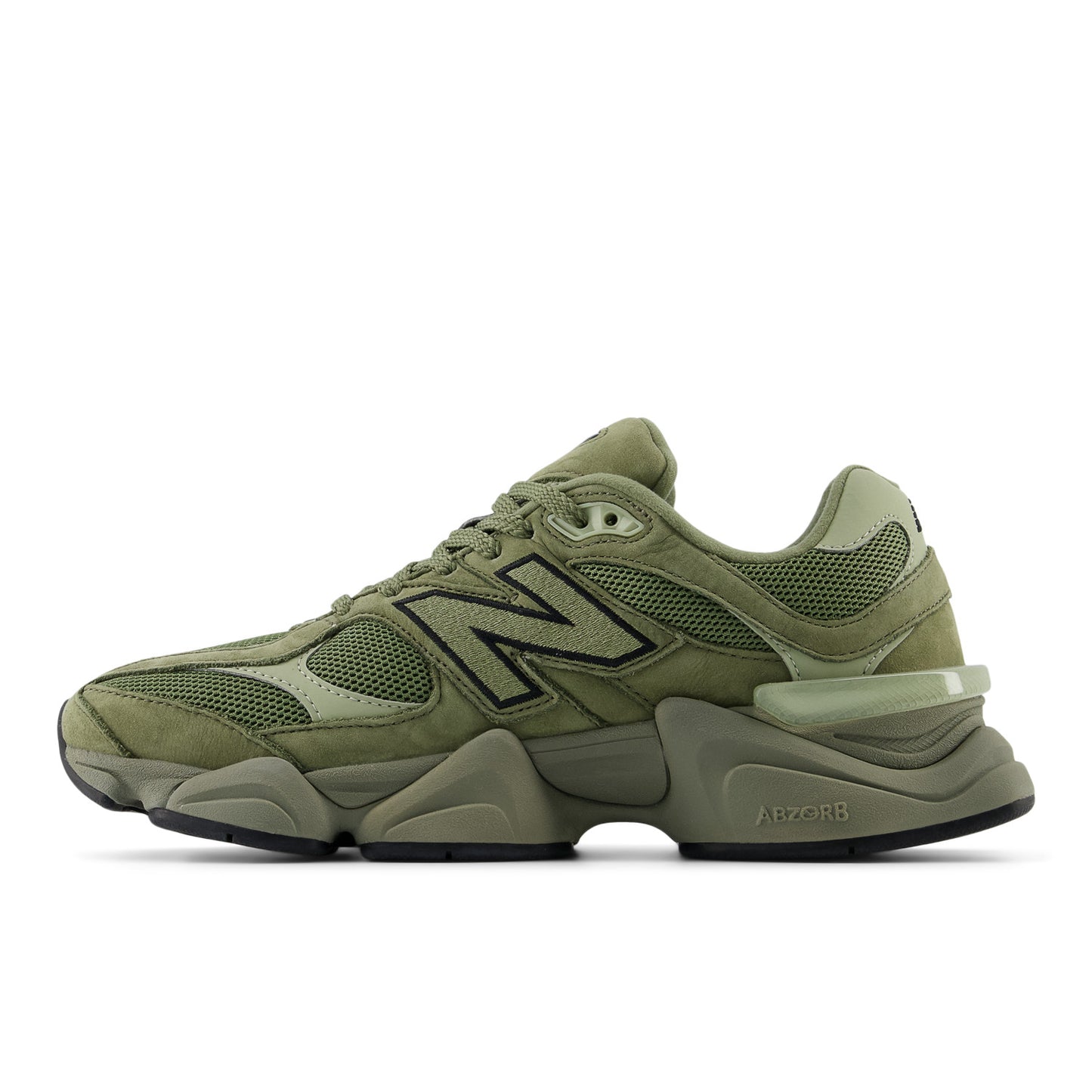New Balance 9060 Dark Olivine and Black U9060ZGD