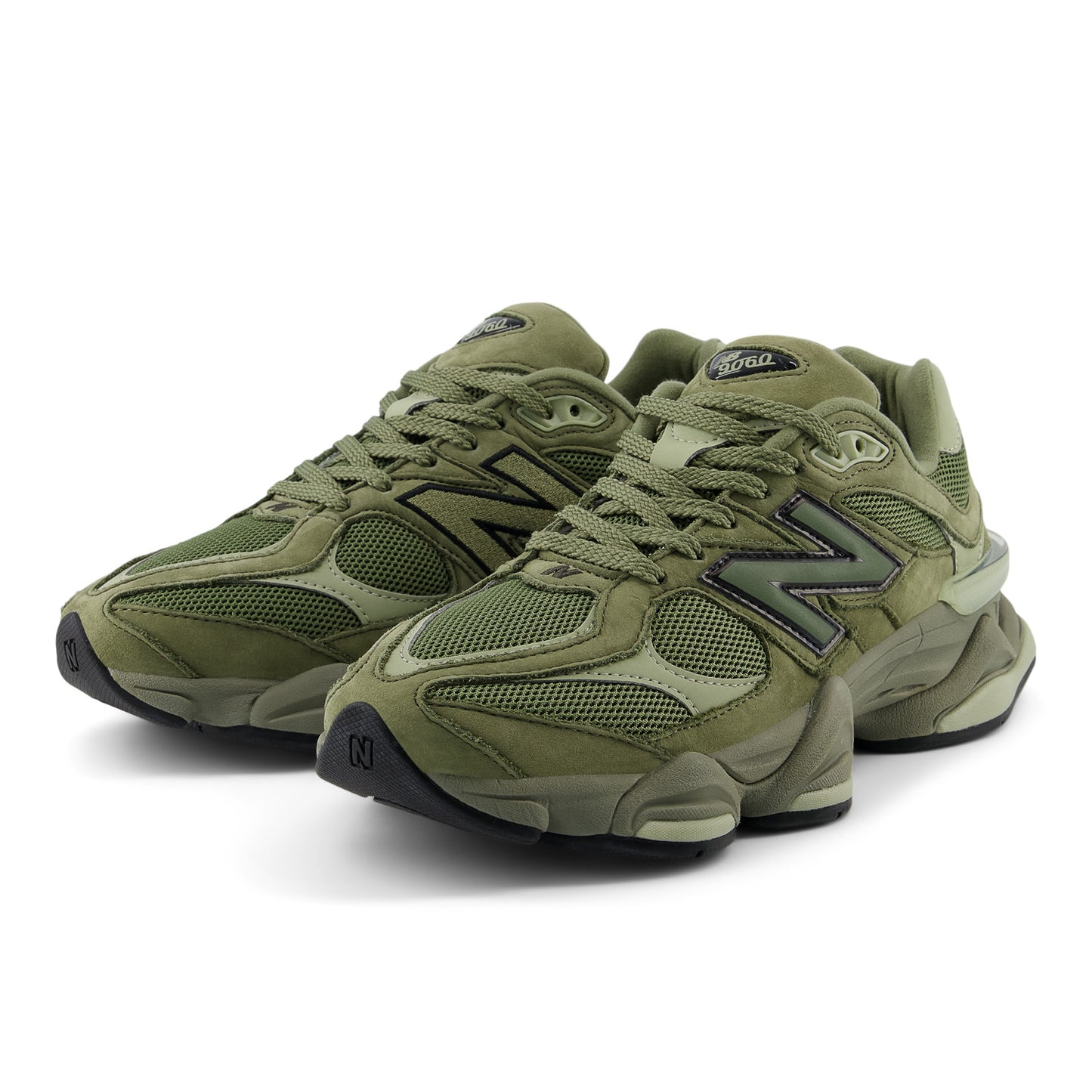 New Balance 9060 Dark Olivine and Black U9060ZGD