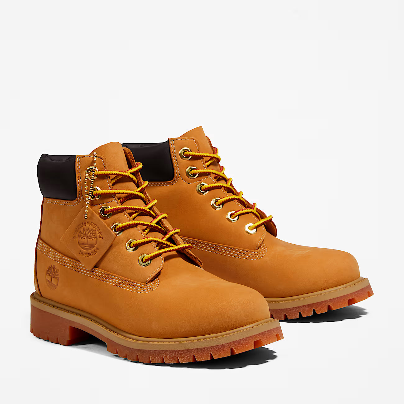 Timberland® Premium 6-Inch Waterproof Boot Youth WHEAT TB112709-713