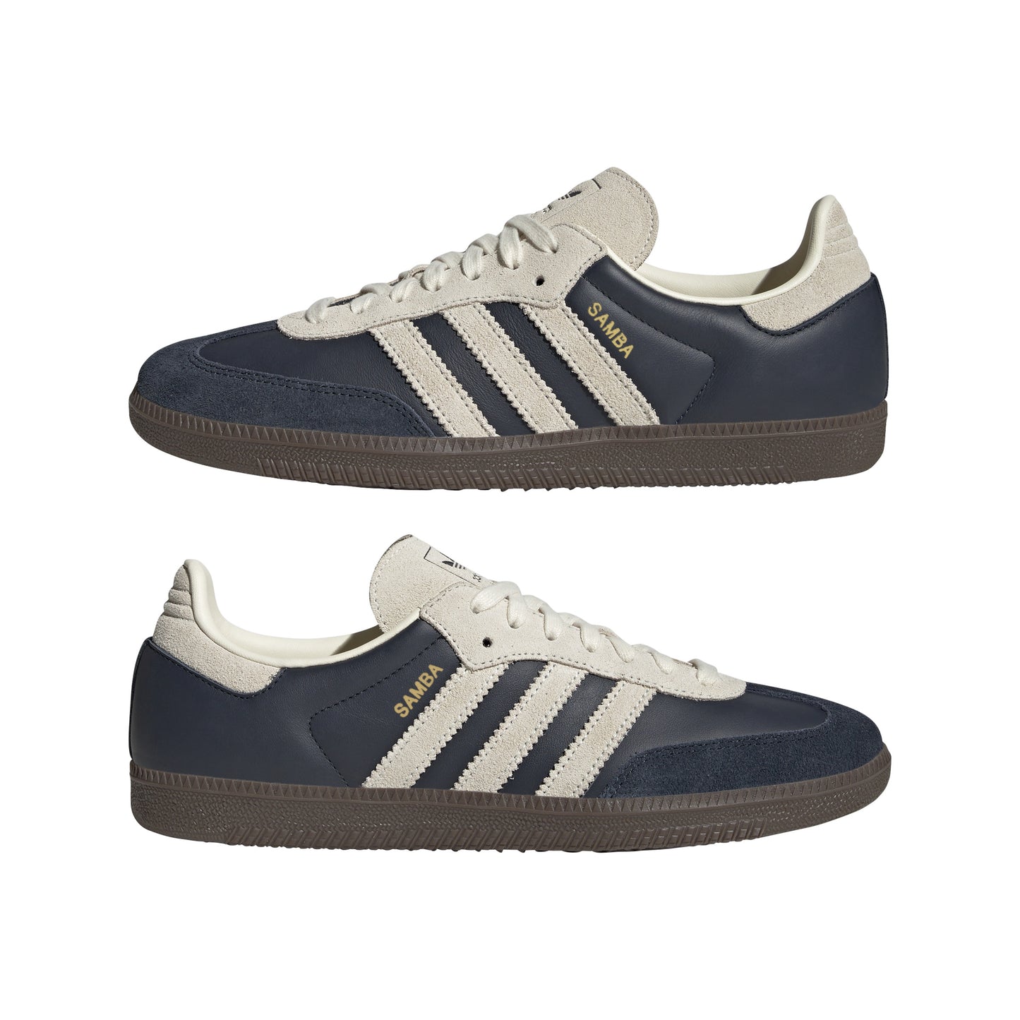 adidas Samba OG Aurora Ink/Cream White/Gum 5 JI3217