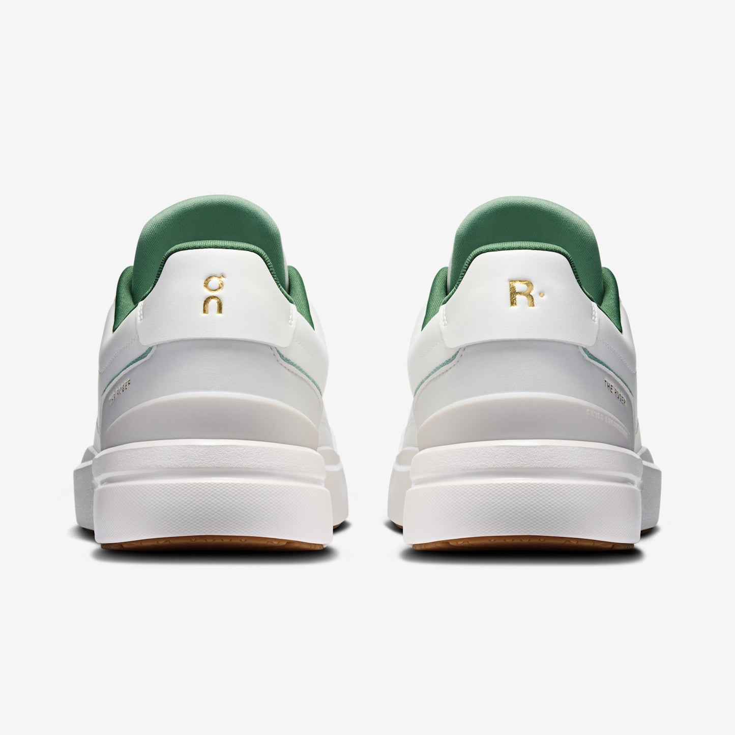 On THE ROGER Centre Court Men's Shoes Color: Ivory | Fern Style: 3MG10486046