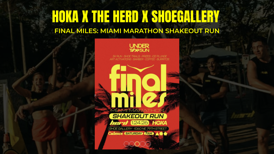 Final Miles: The Ultimate Miami Marathon Shakeout powered by: Hoka x The Herd x Shoe Gallery