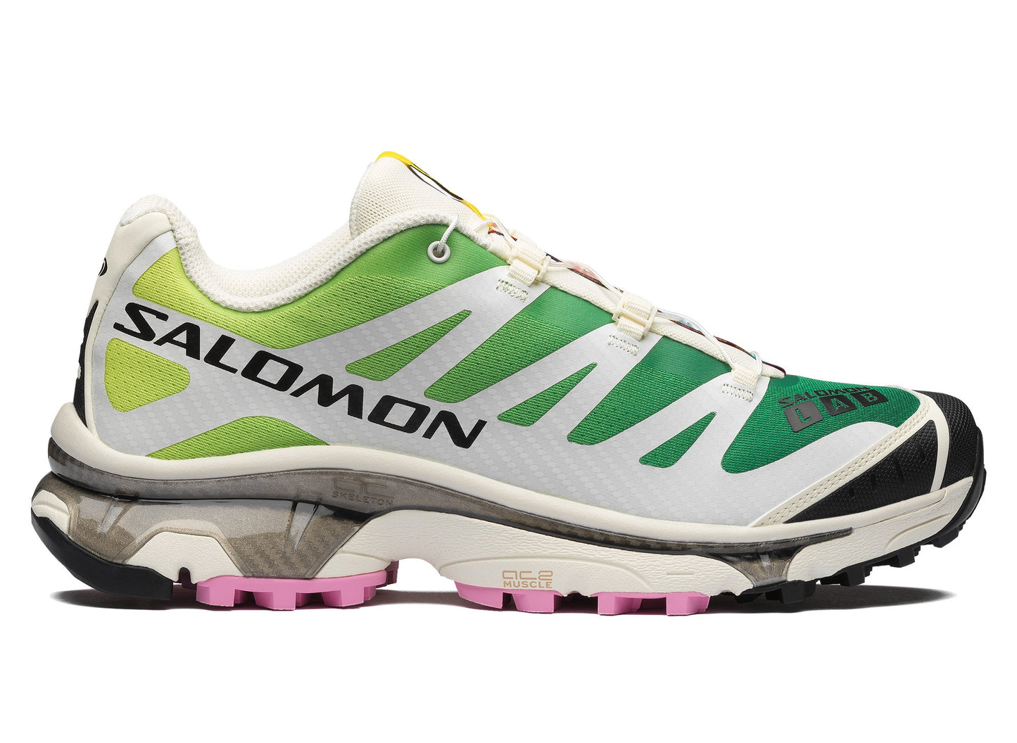 Salomon XT-4 OG Color: Vanilla Ice / Acid Lime / Pink Frosting Style: L49216800