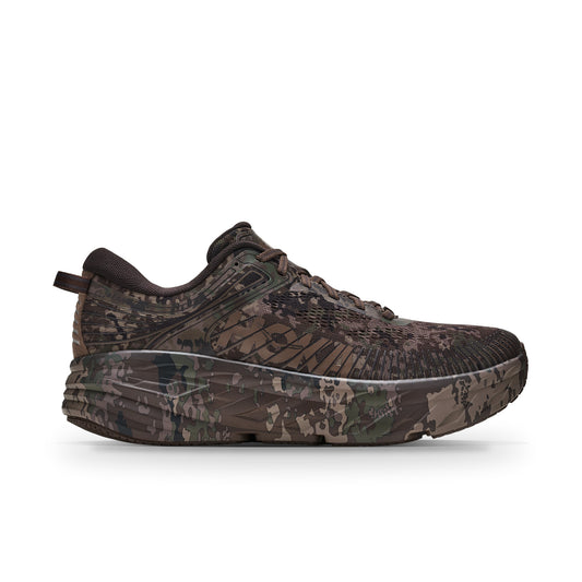 HOKA Bondi 7 x BEAMS Unisex Shoes Color: Chestnut/Black Bean Style: 1183211-CCKB